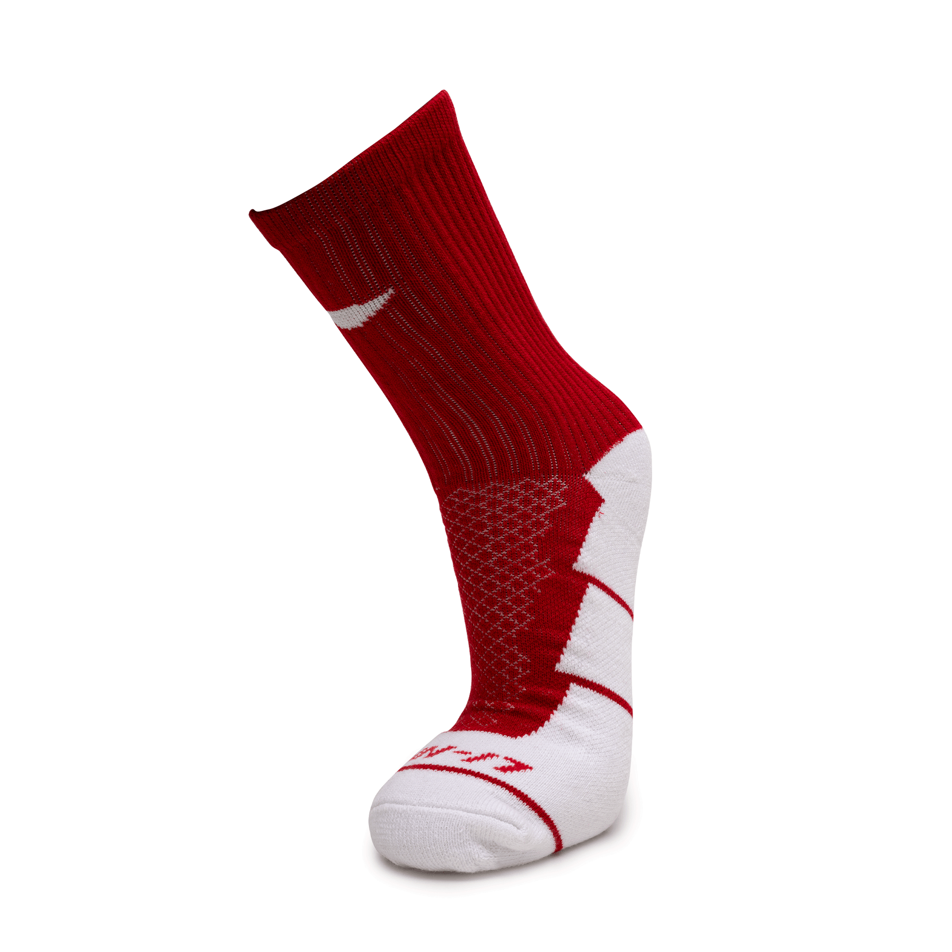 Step Socks (Red/White)