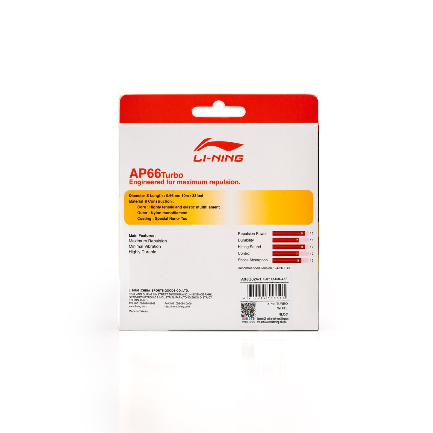 AP-66 TURBO- WHITE