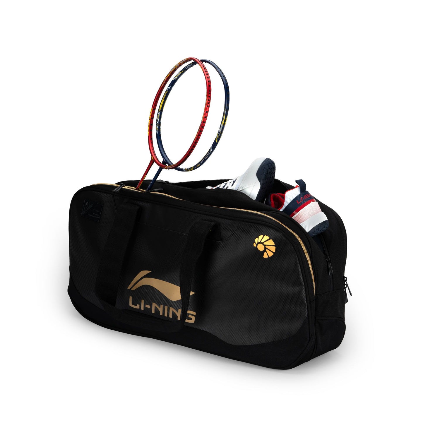 Li-Ning Rectangular Kit Bag (Black/Gold)