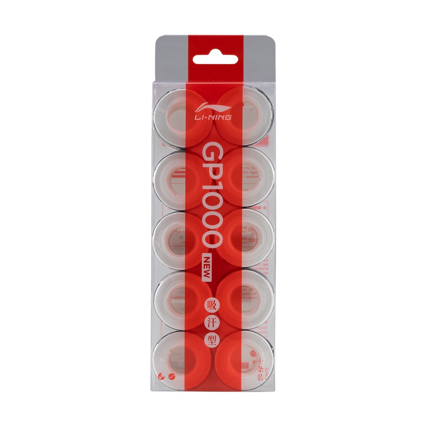 GP 1000 OVERGRIP (10 IN 1) - BASIC WHITE
