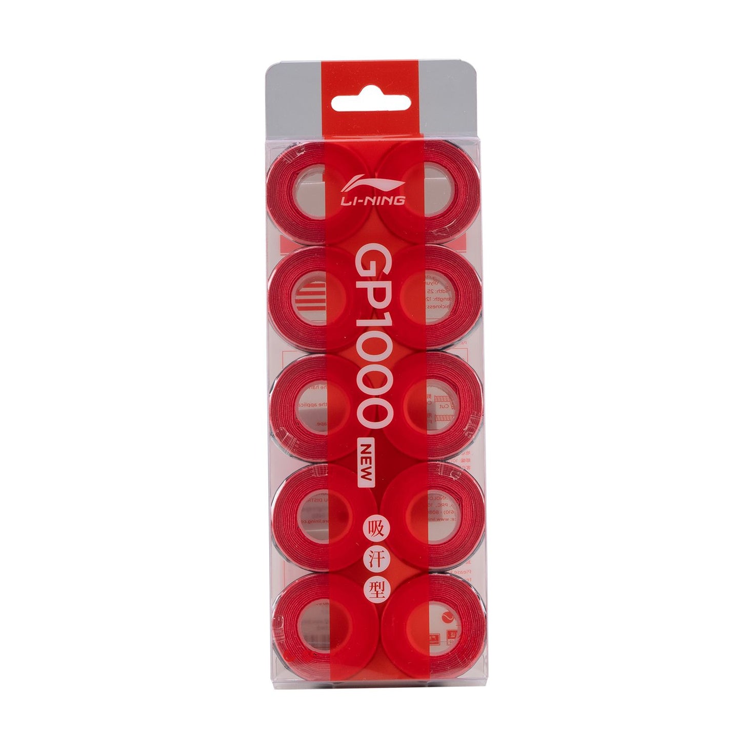 GP 1000 OVERGRIP (10 IN 1) - RED CHERRY