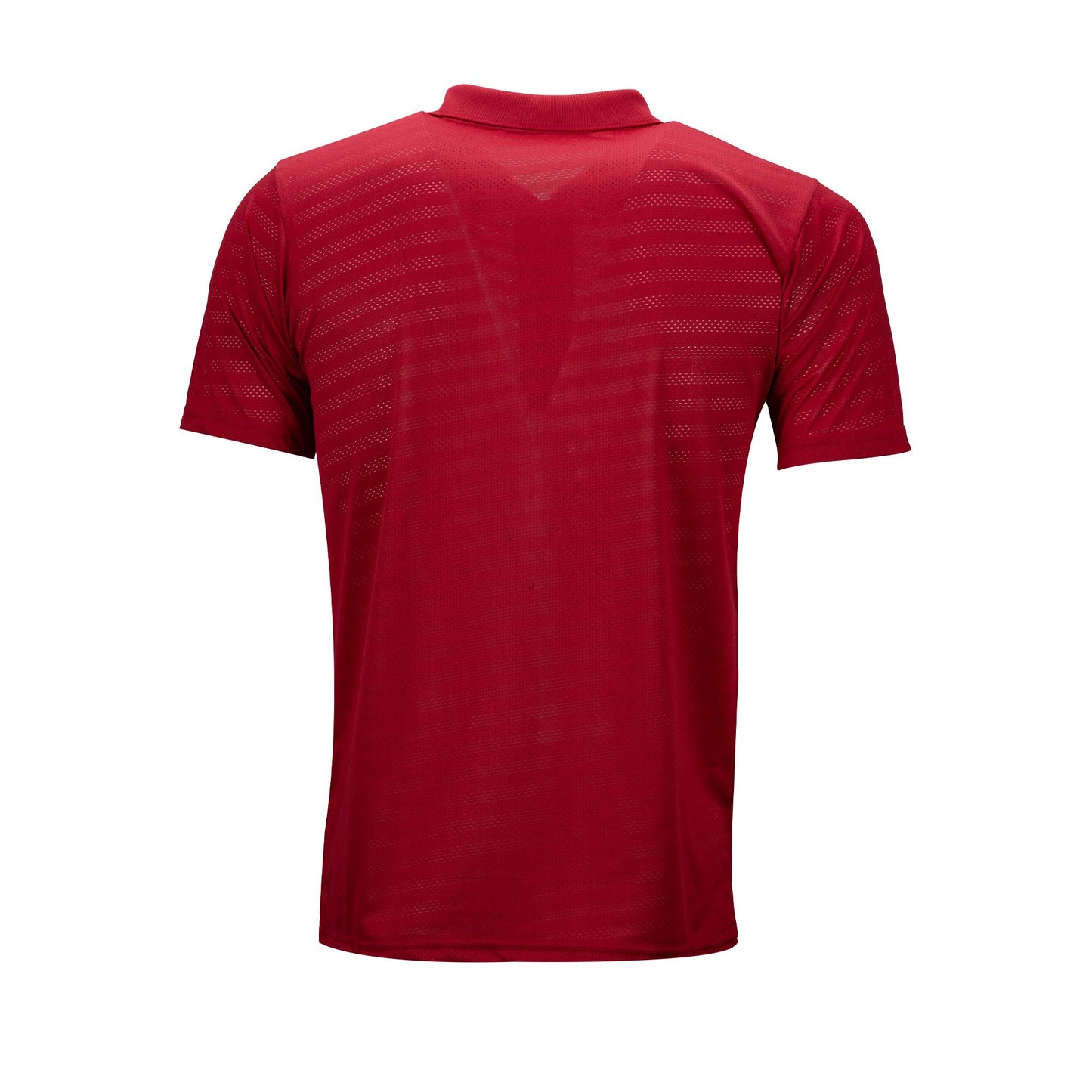 LN SOLID POLO T-SHIRT-Red