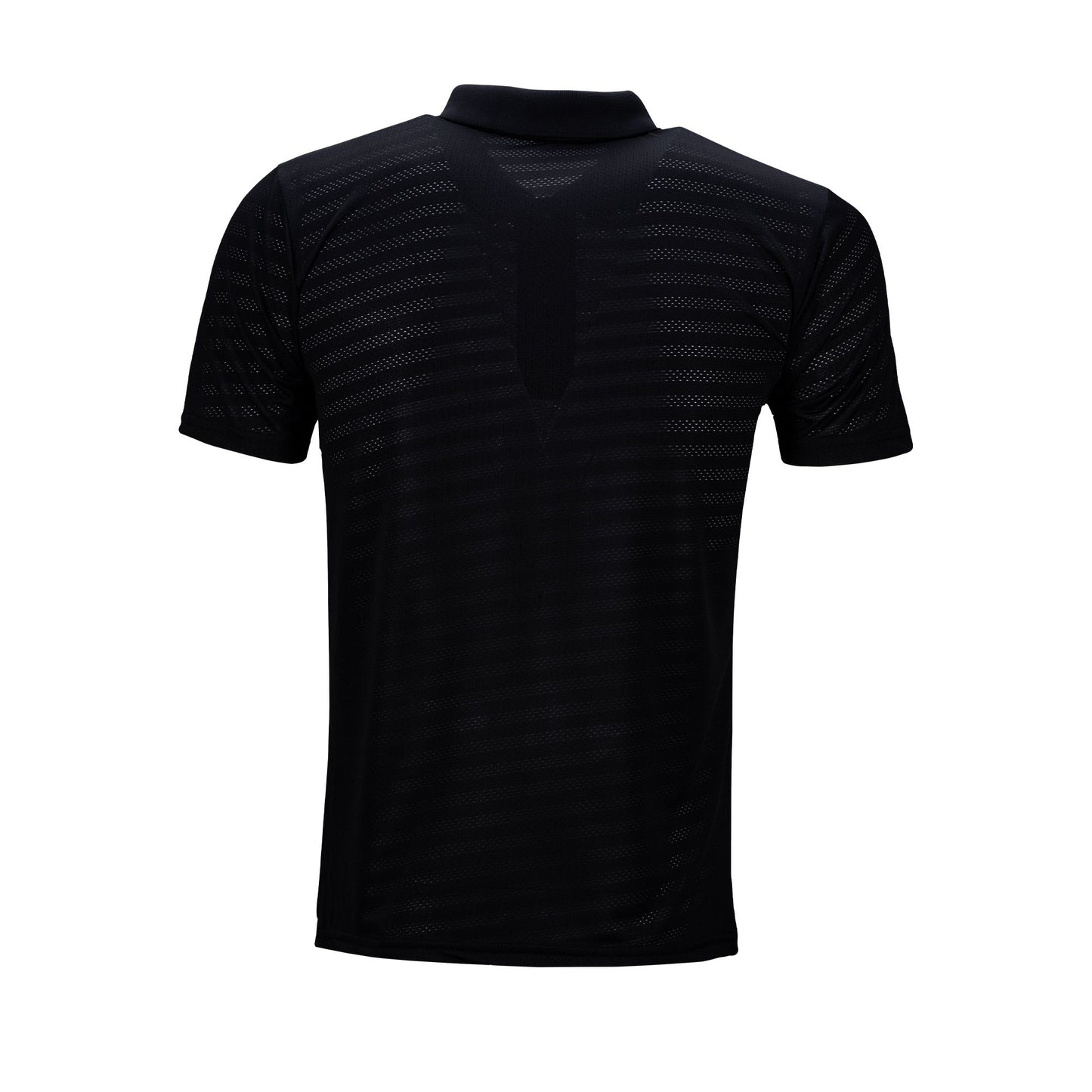 LN SOLID POLO T-SHIRT-Black