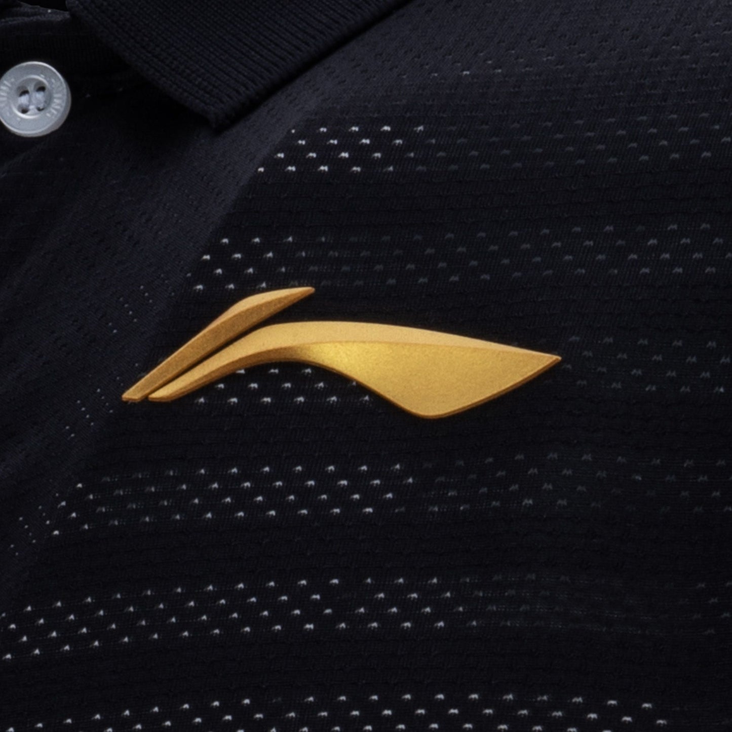 LN SOLID POLO T-SHIRT-Black