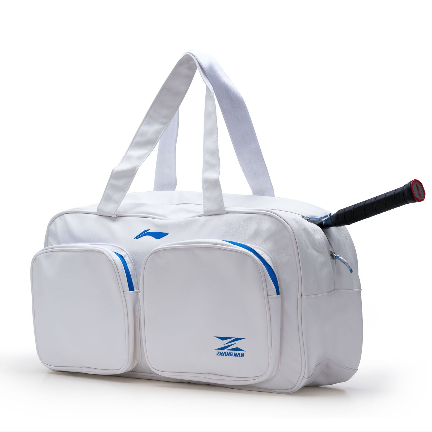 Magnus Badminton Kit Bag-White/Blue