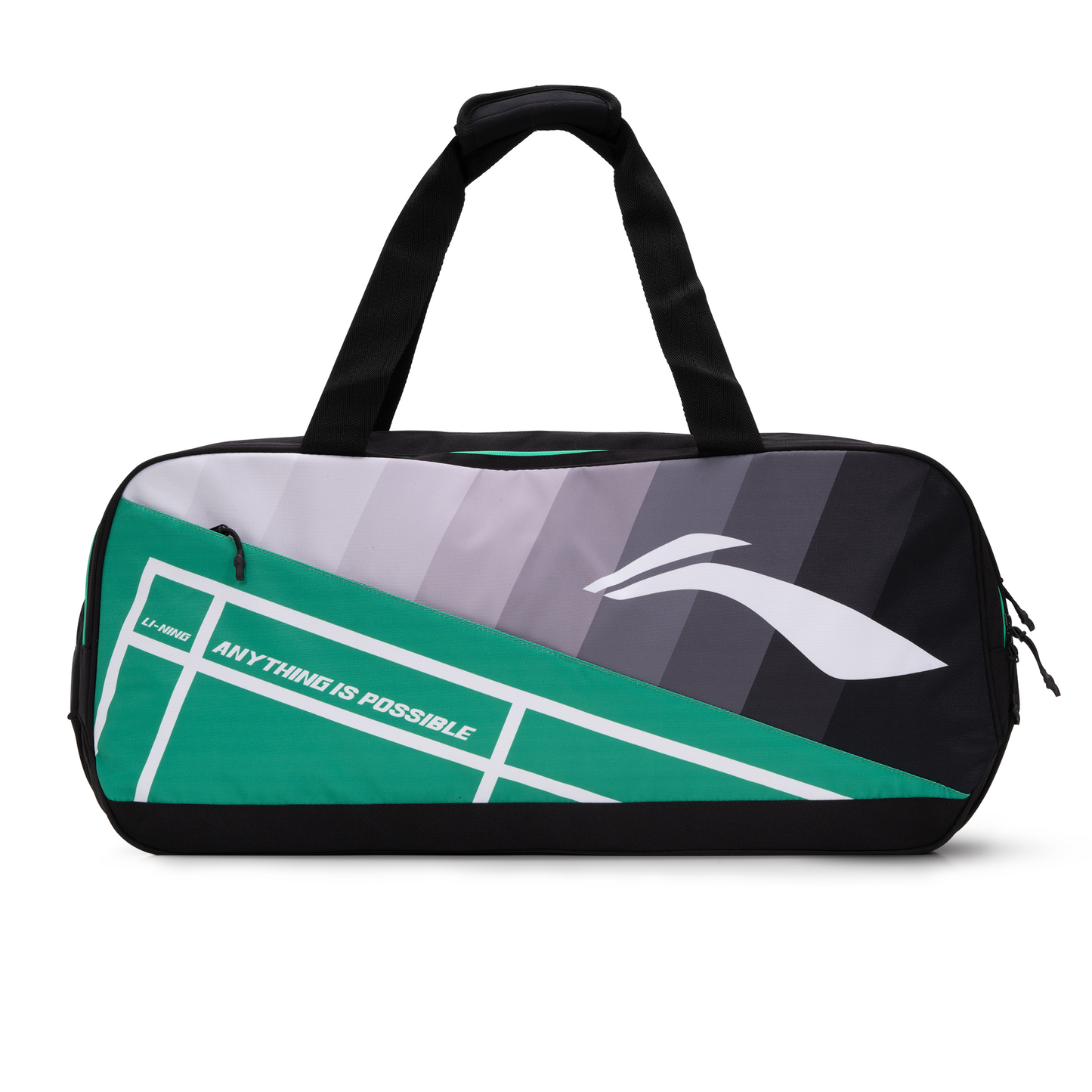 Court Plus Badminton Kit Bag-Black/Green