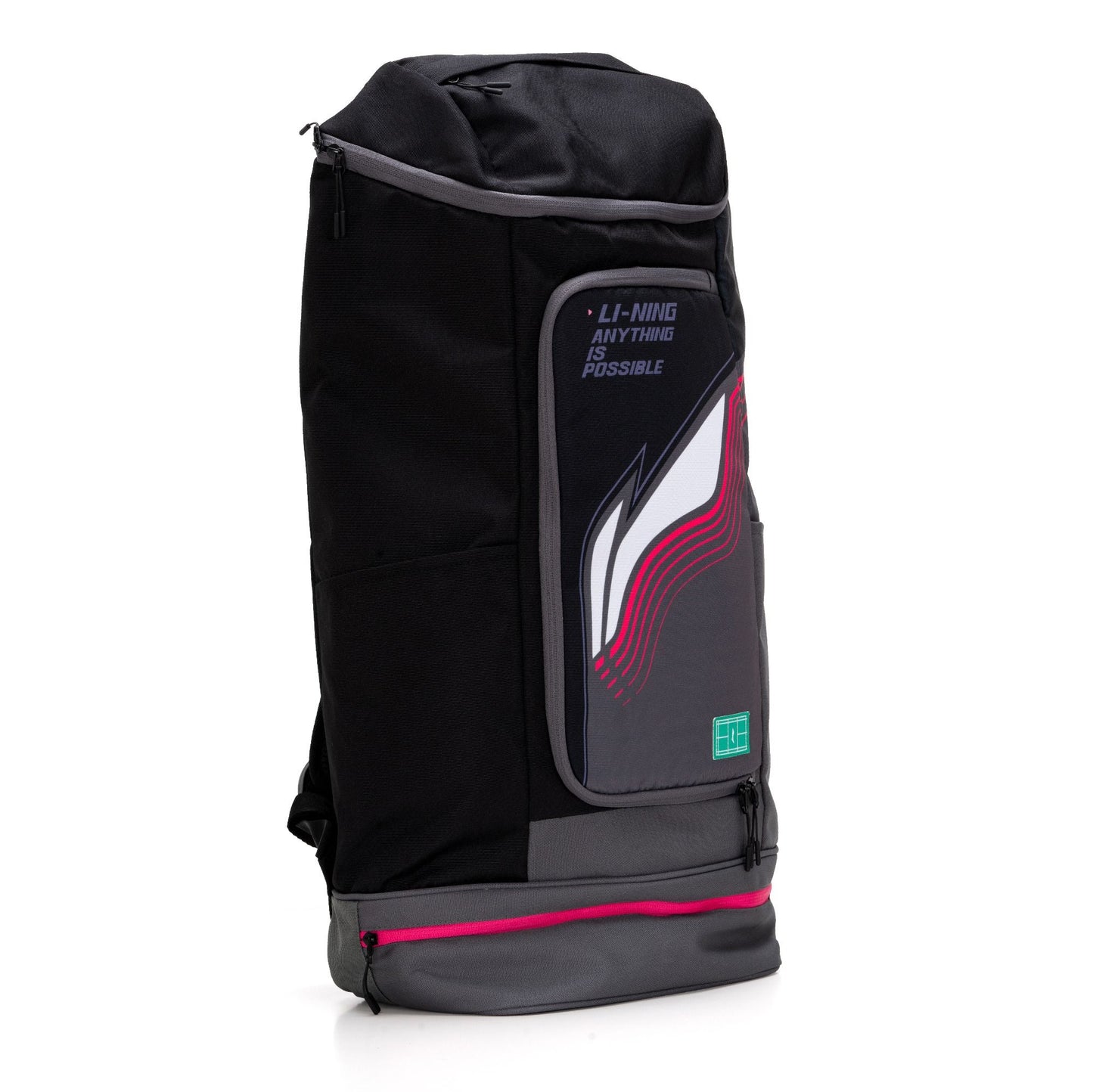 Vector Badminton Backpack-Grey, Black Pink