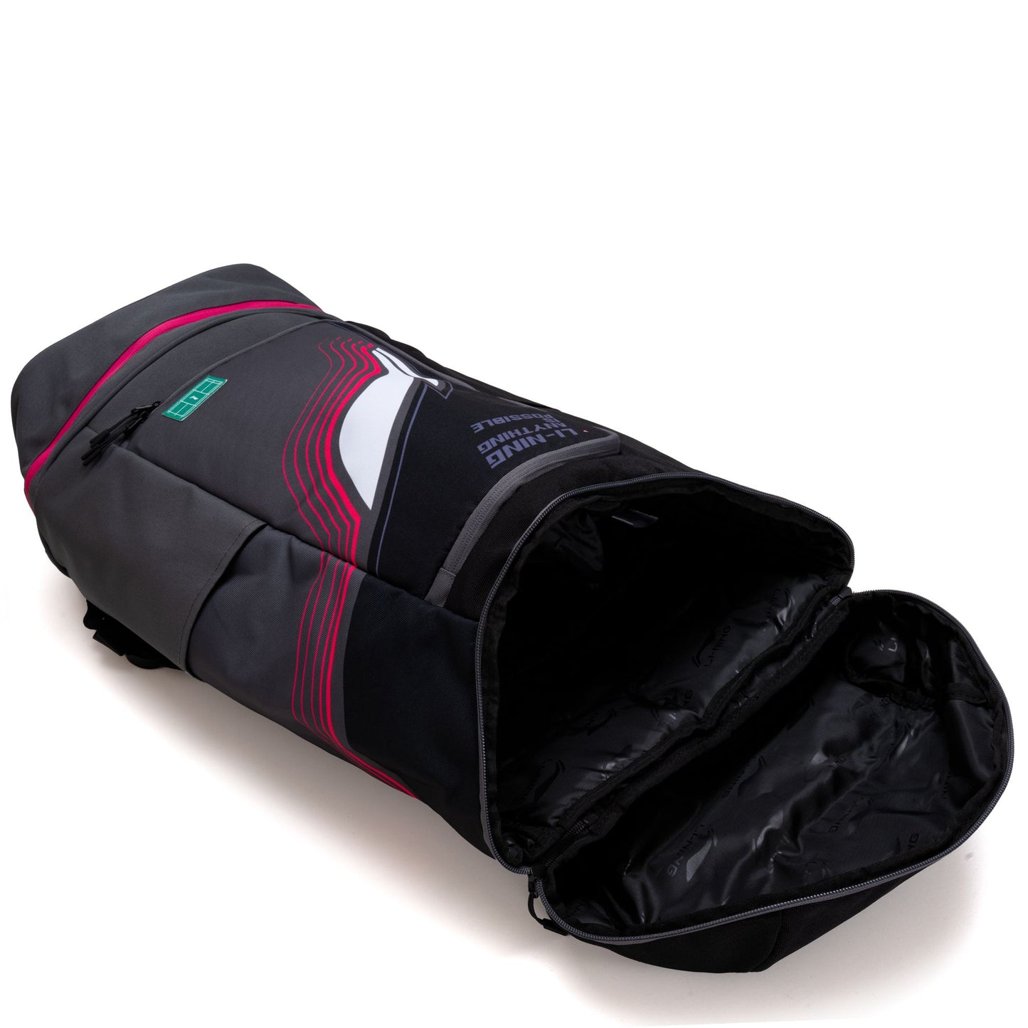 Vector Badminton Backpack-Grey, Black Pink