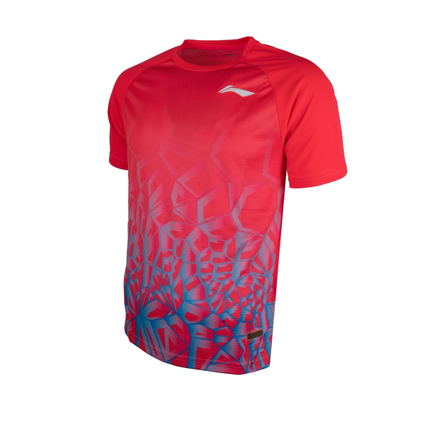 Li-Ning Turbo-Dri T-Shirt-Neon Pink-XS