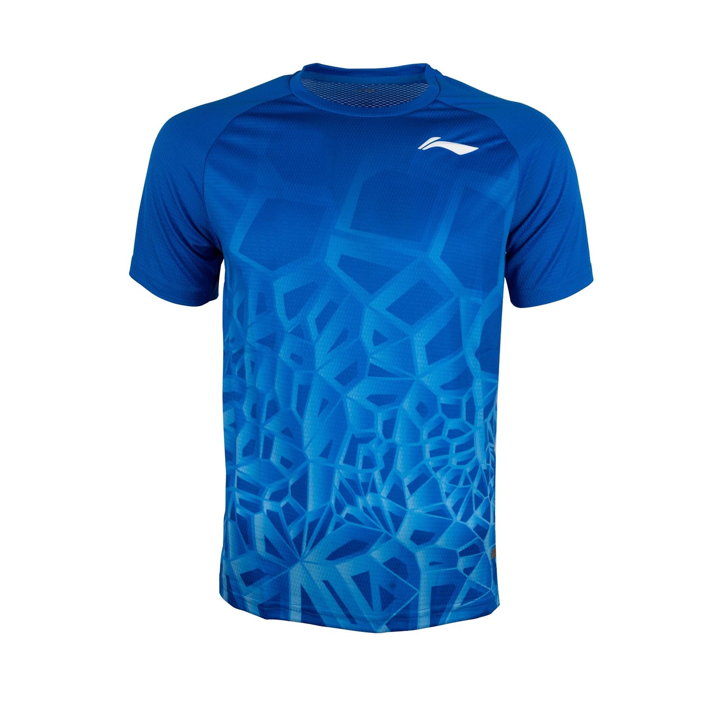 Li-Ning Turbo-Dri T-Shirt-Royal Blue-XS