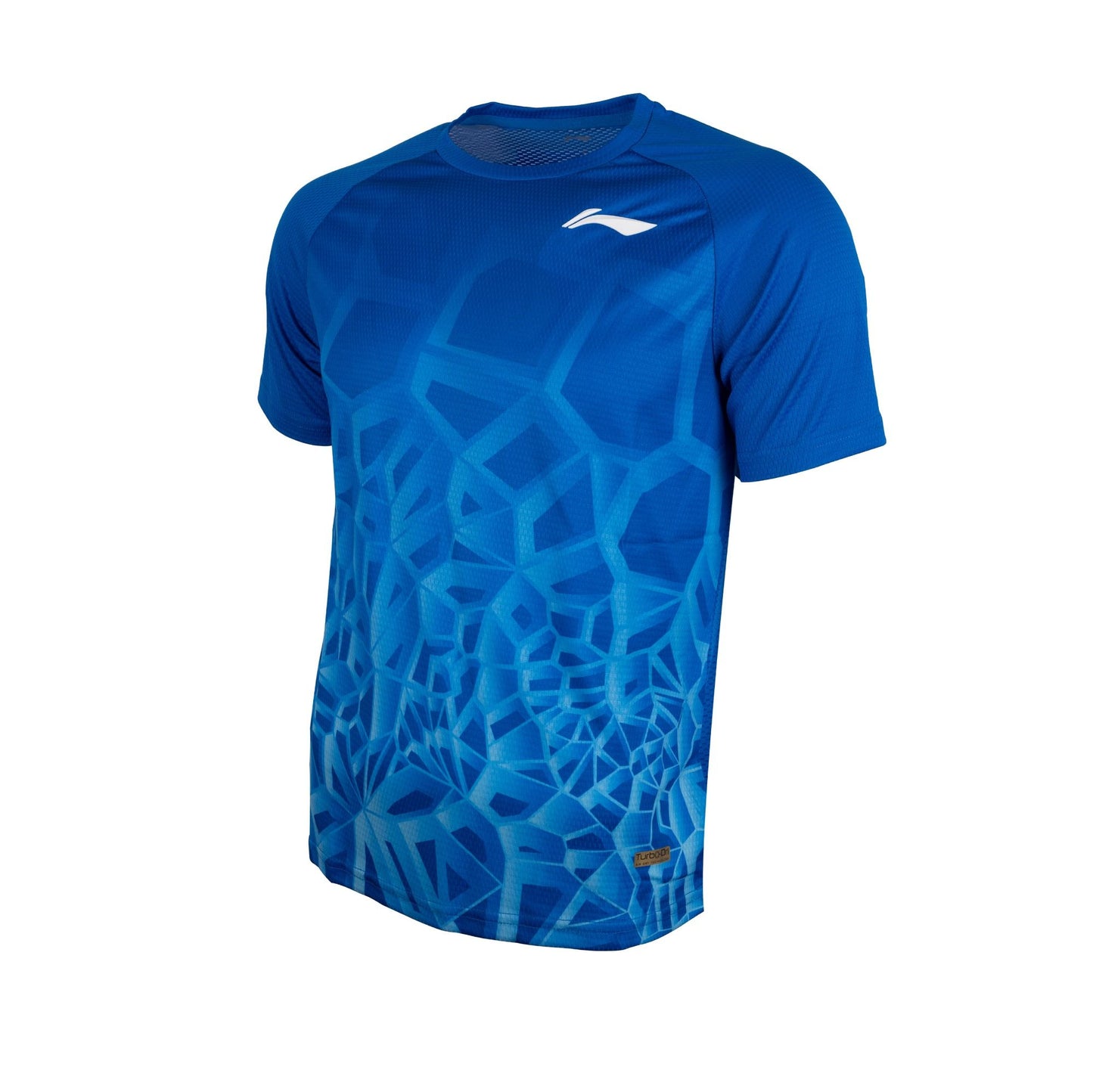 Li-Ning Turbo-Dri T-Shirt-Royal Blue-XS
