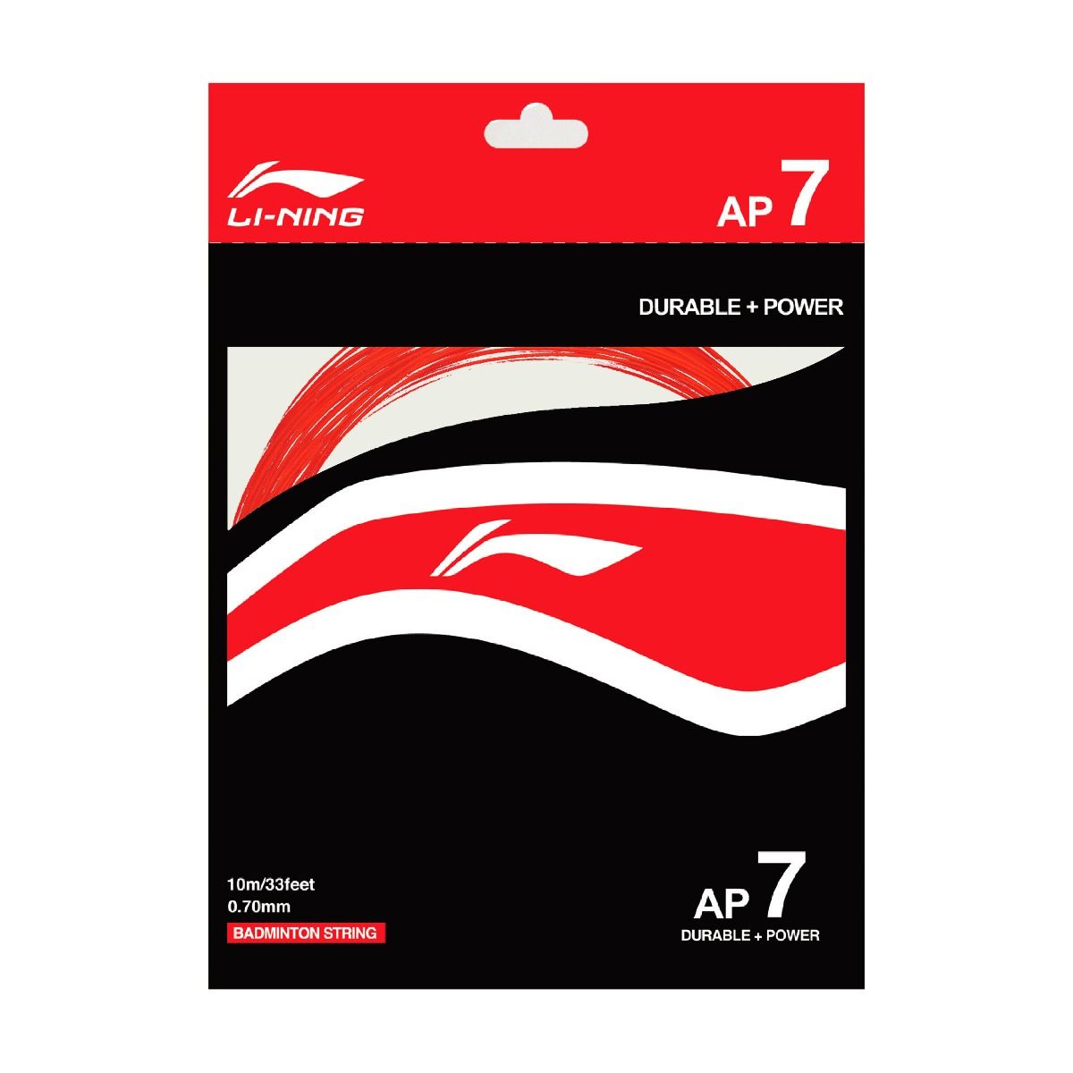 AP - 7 Badminton String -Red