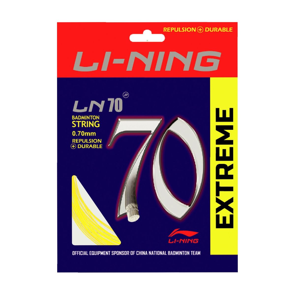 LN - 70 Extreme Badminton String-Yellow