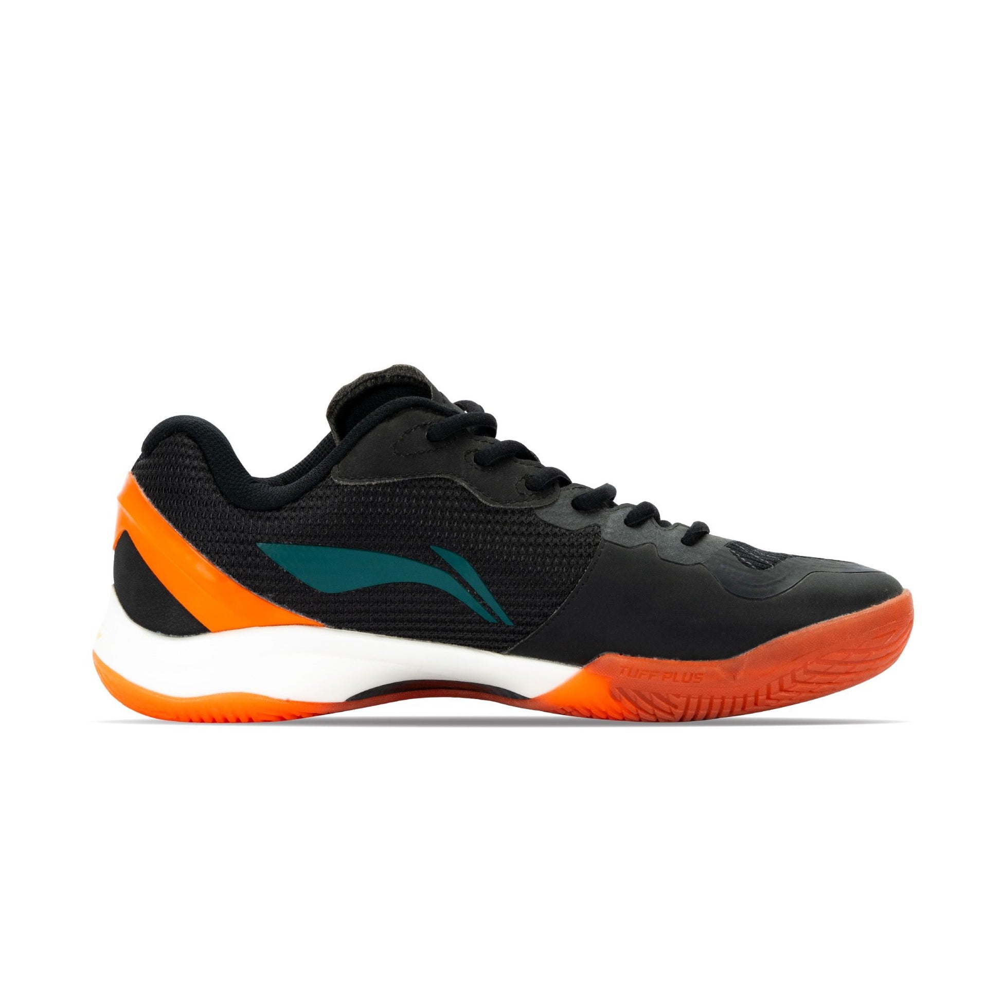 Monkey King Badminton Shoes-Standard Black/Flashing Orange-9 UK