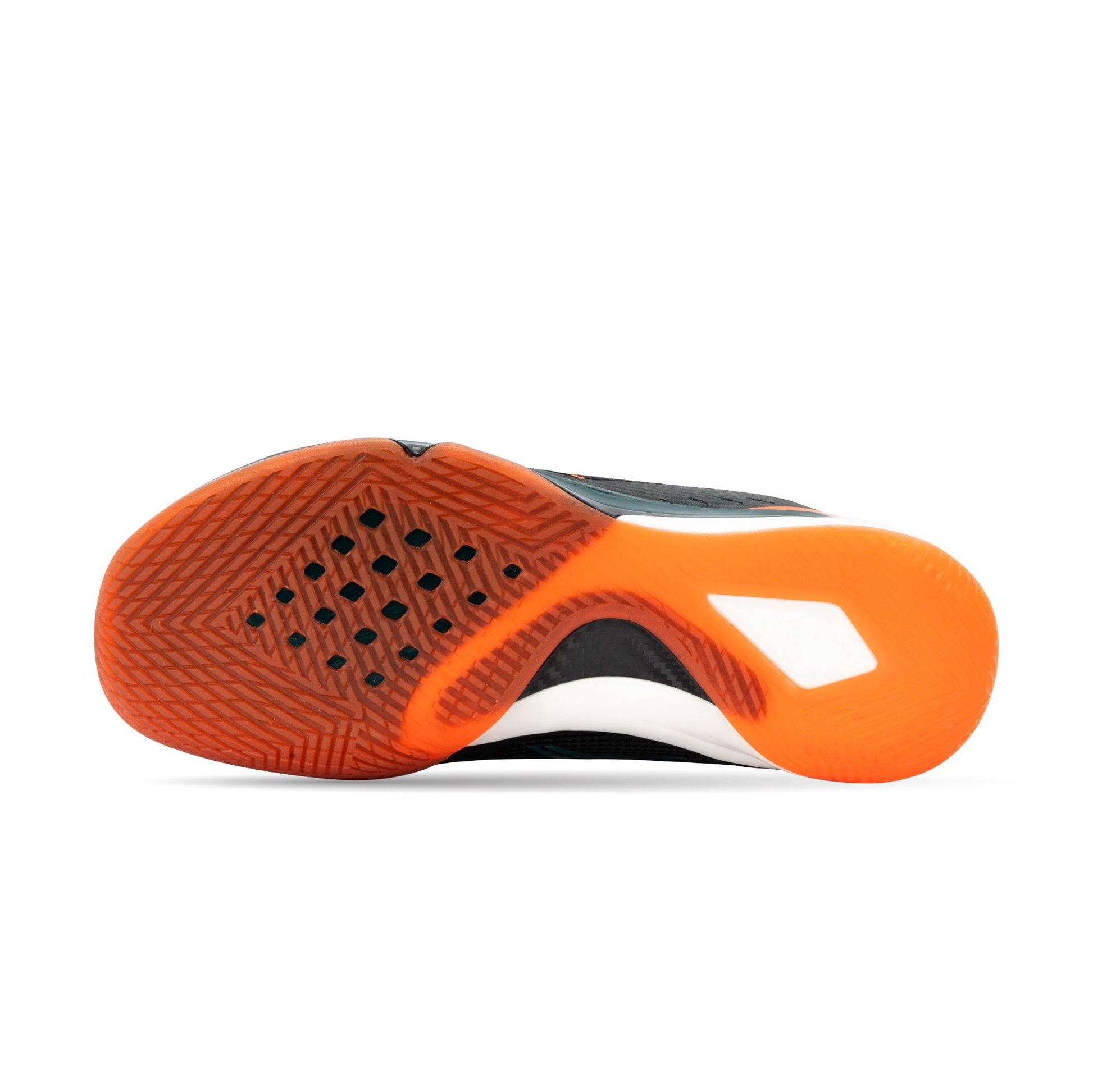 Monkey King Badminton Shoes-Standard Black/Flashing Orange-9 UK