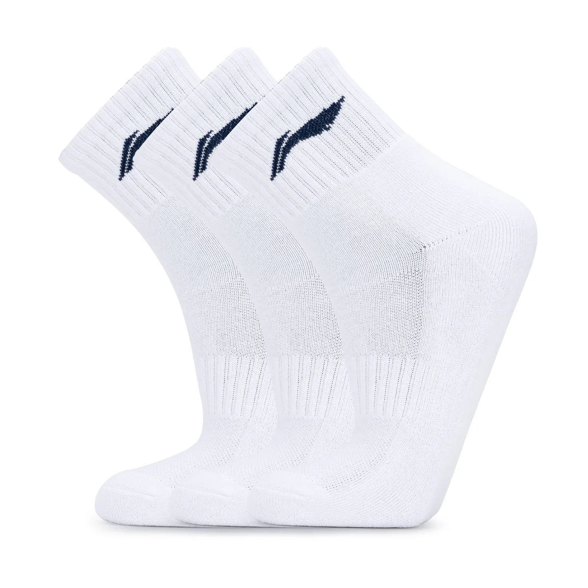 Cushioned Quarter Socks 3 Pairs