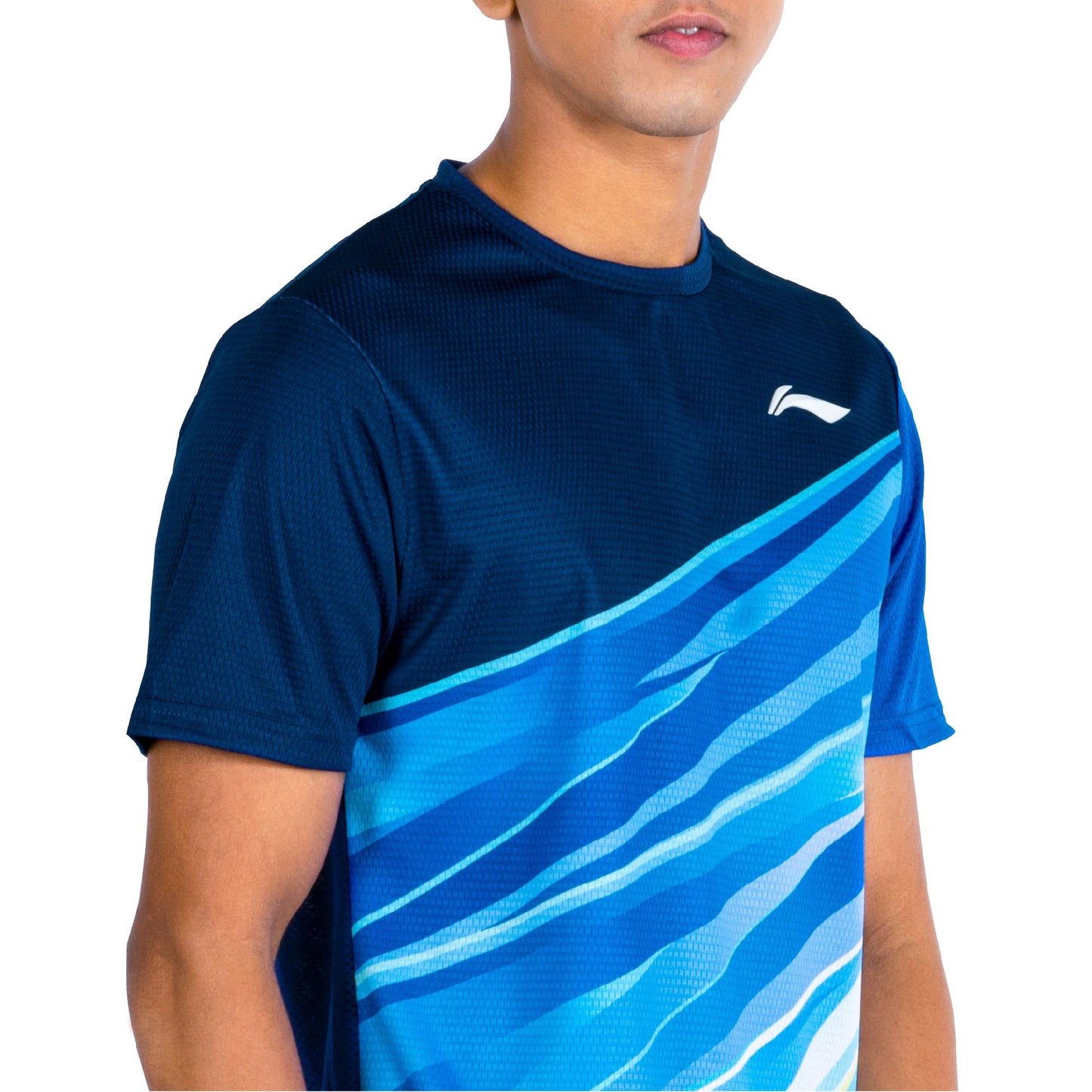 Li-Ning Training Tee-XS-Navy
