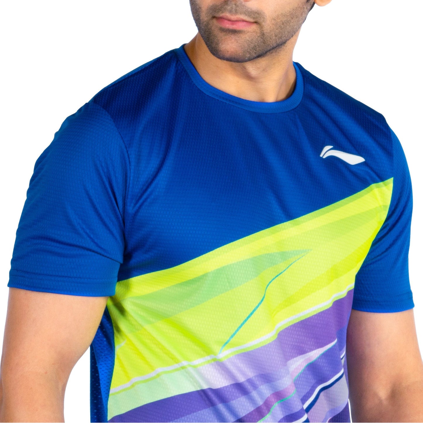 Li-Ning Training Tee-XS-Royal Blue