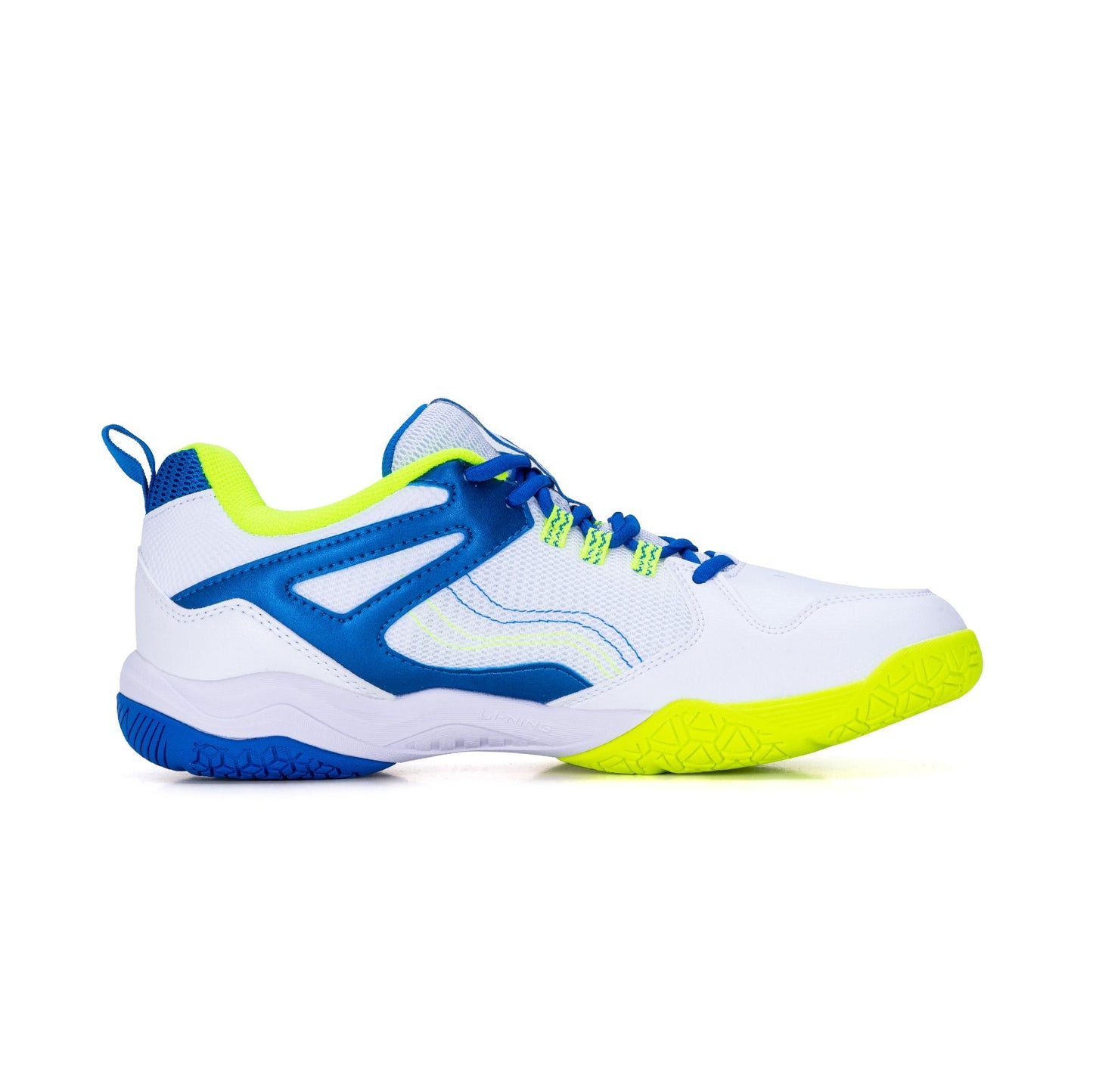 Li-Ning Sound Wave III-White, Pale Blue-9 UK