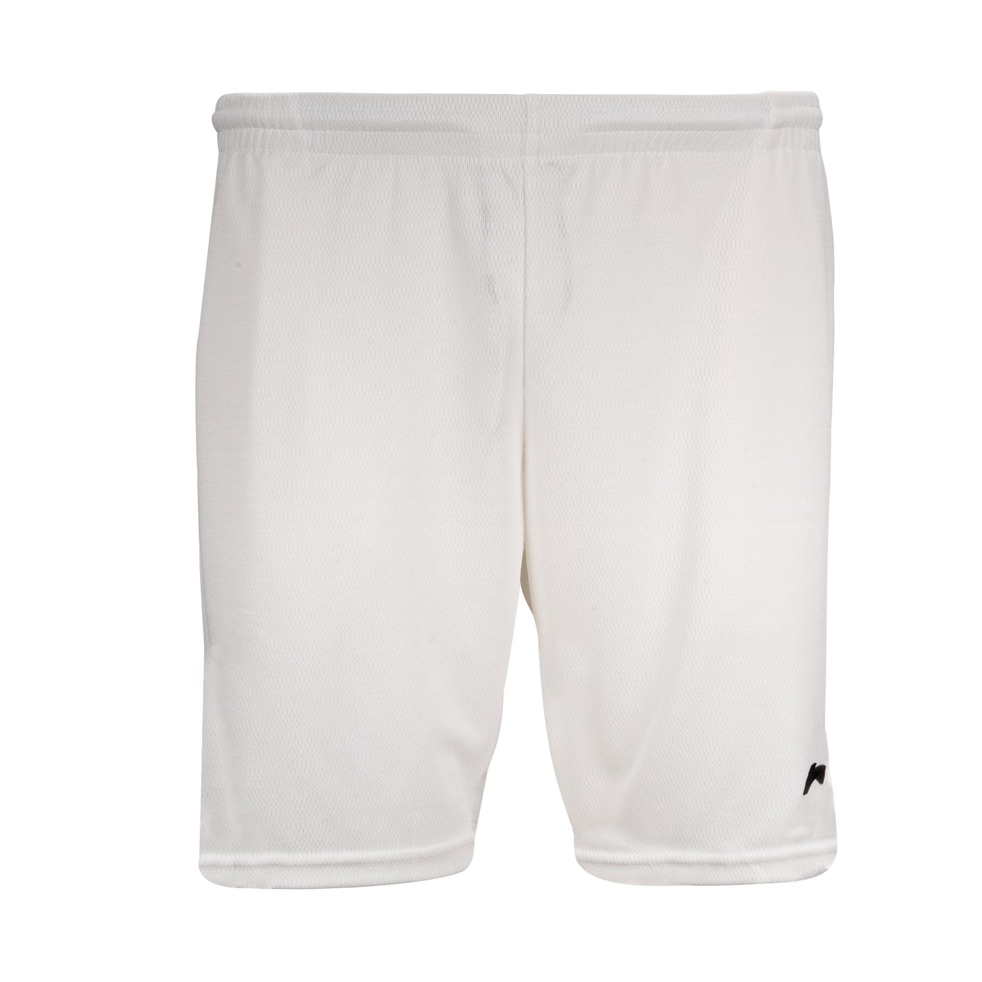 SOLID LN SHORTS - WHITE/BLACK