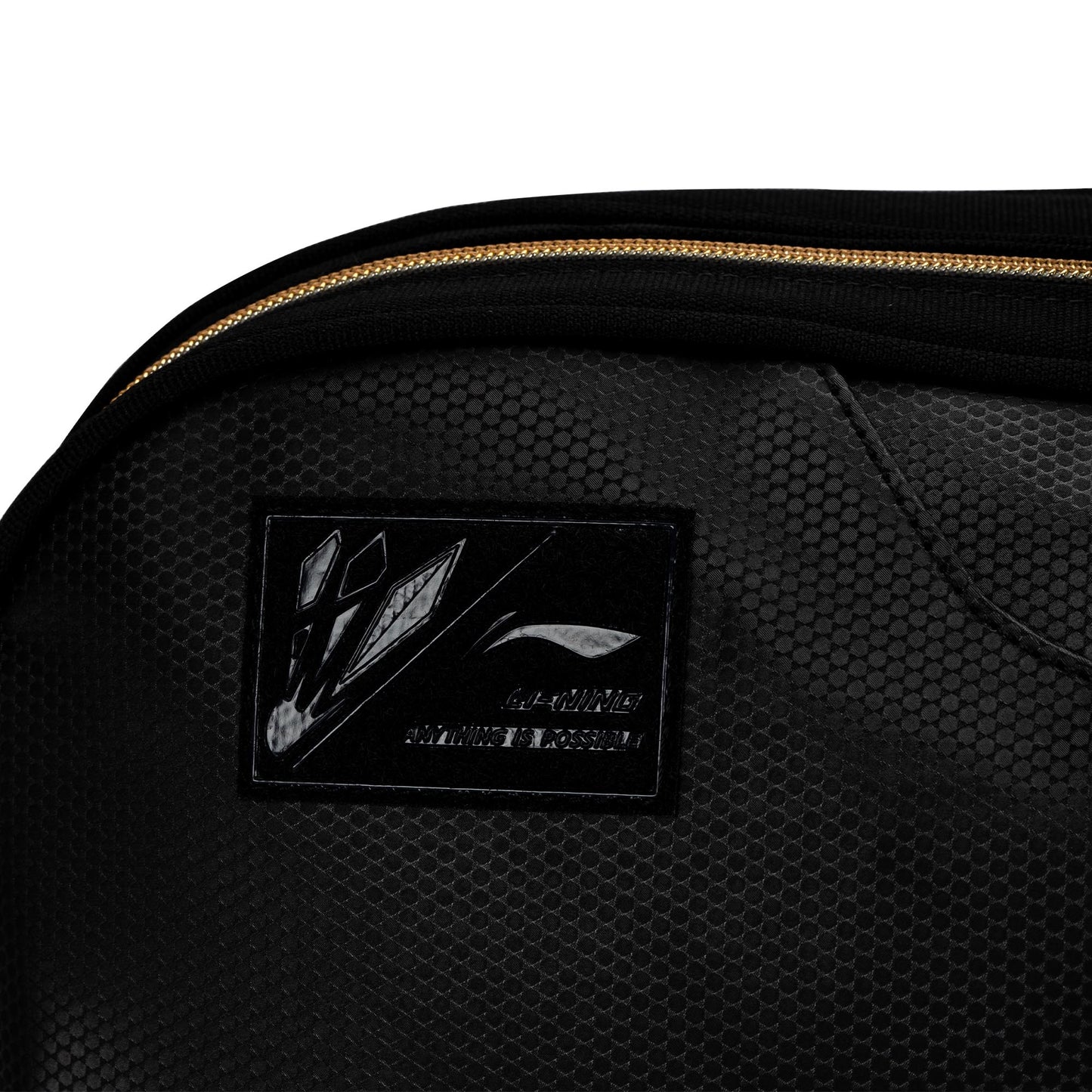 Li-Ning Rectangular Kit Bag (Black/Gold)