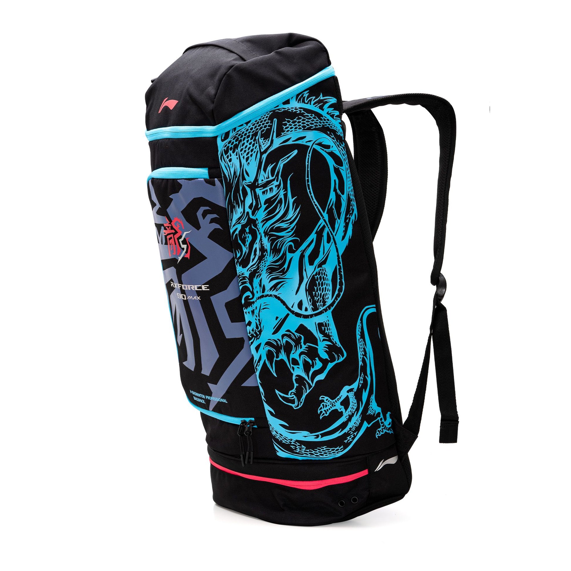 Ax Max Dragon Backpack Black/Blue