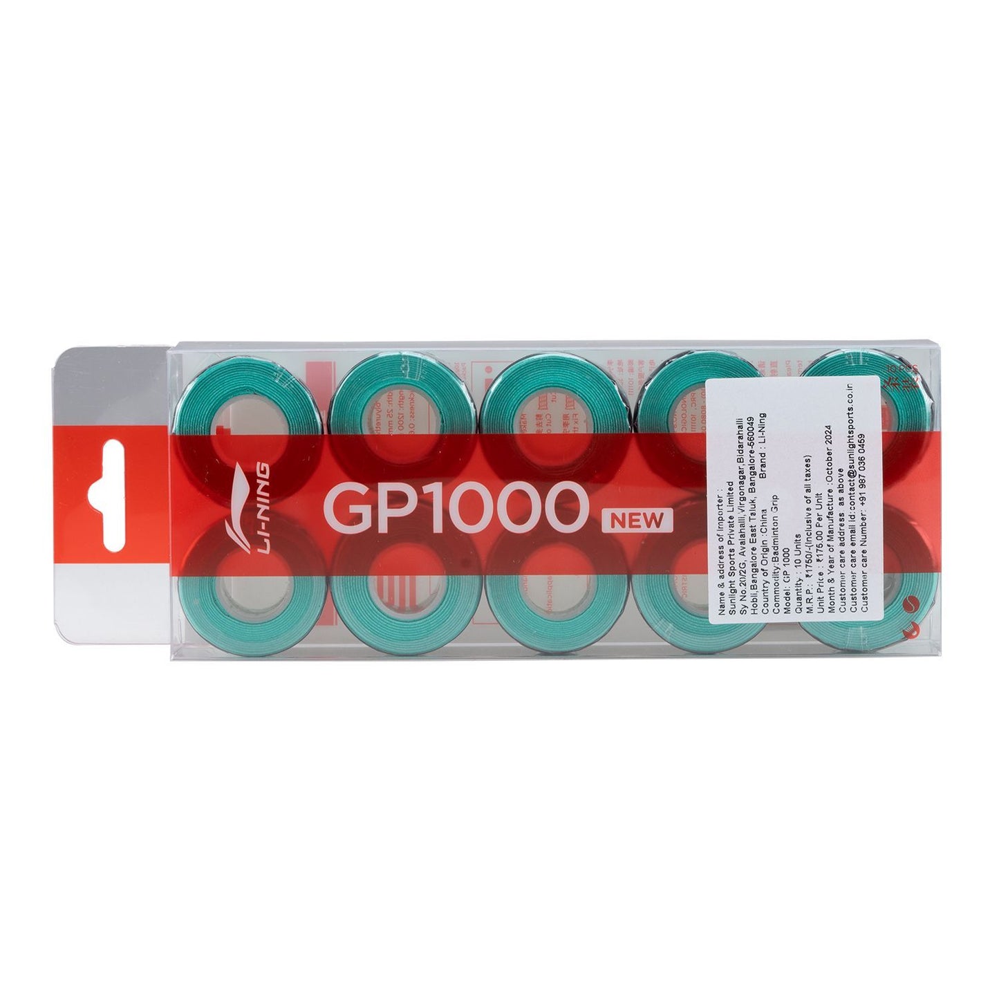 GP 1000 OVERGRIP (10 IN 1) - MINT GREEN