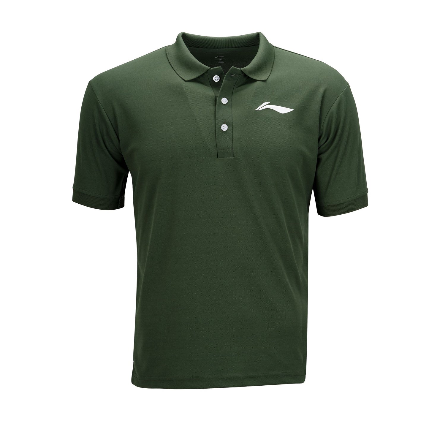 LN Solid Polo T-shirt (Olive Green)