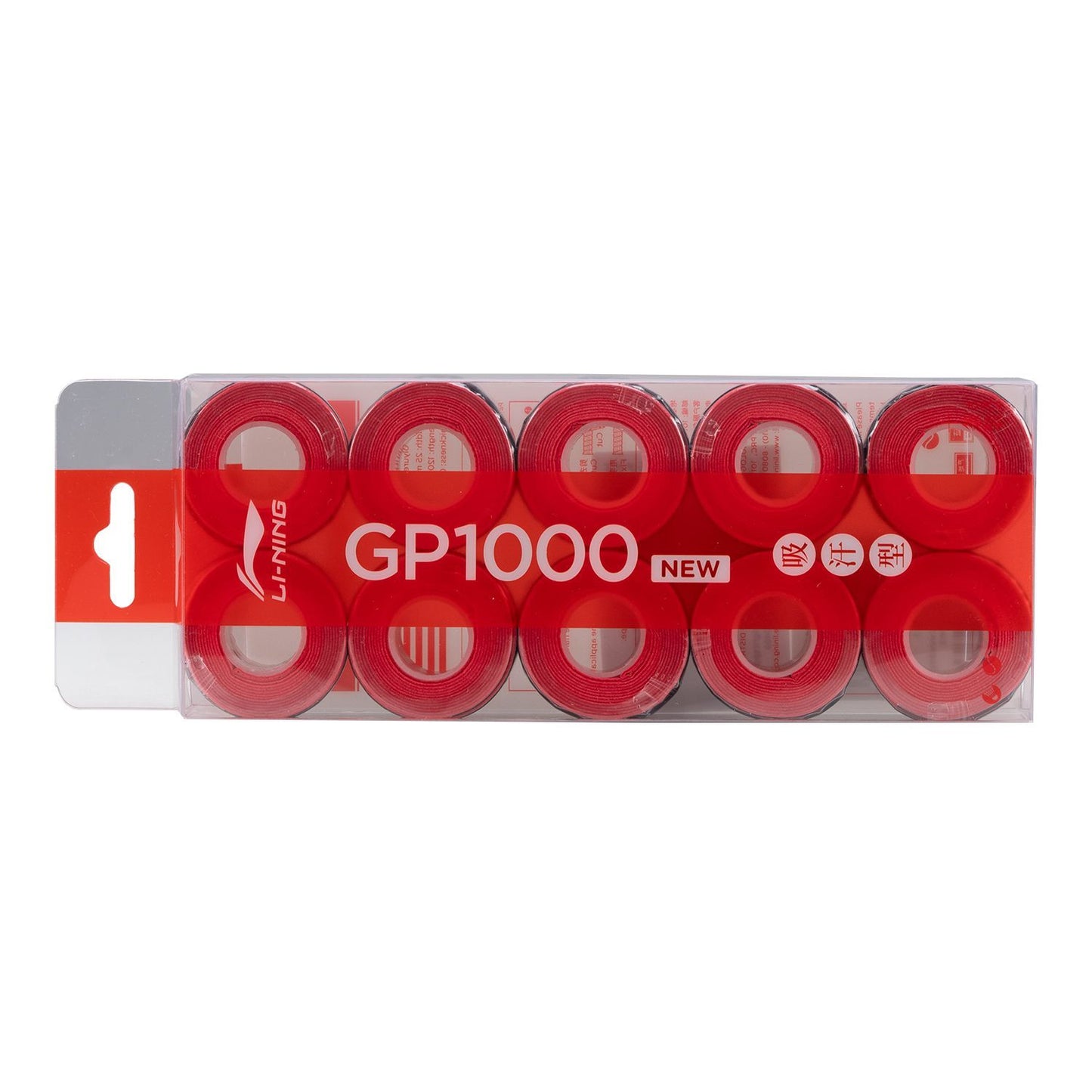 GP 1000 OVERGRIP (10 IN 1) - RED CHERRY