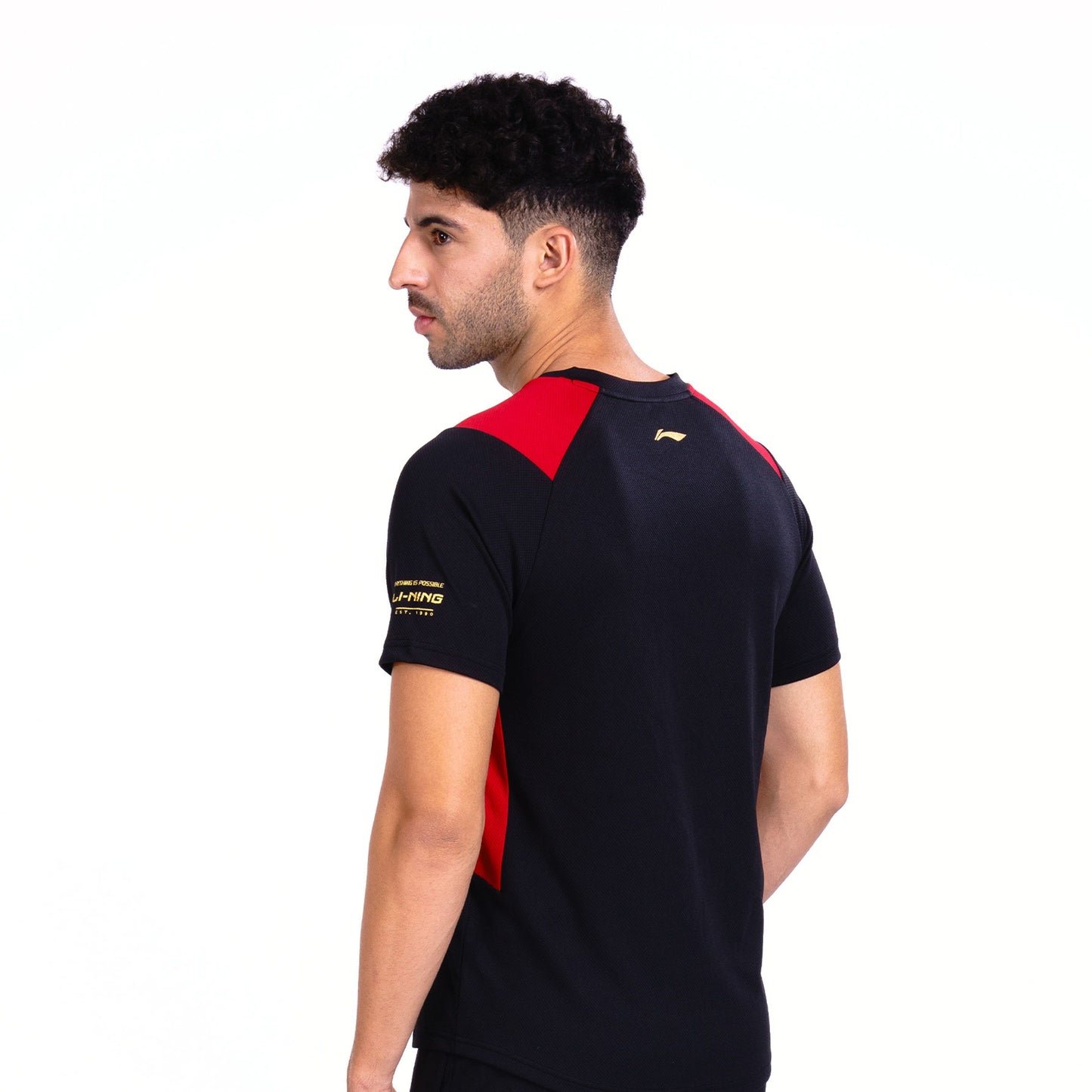 Flip Side T-Shirt-Black/Red