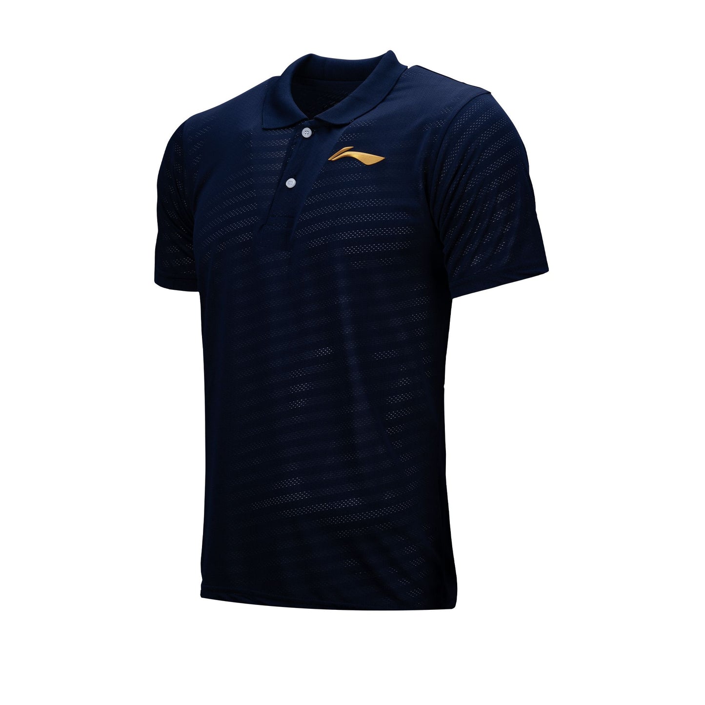 LN SOLID POLO T-SHIRT-NAVY