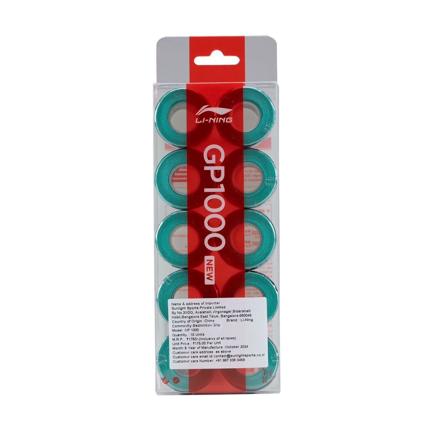 GP 1000 OVERGRIP (10 IN 1) - MINT GREEN