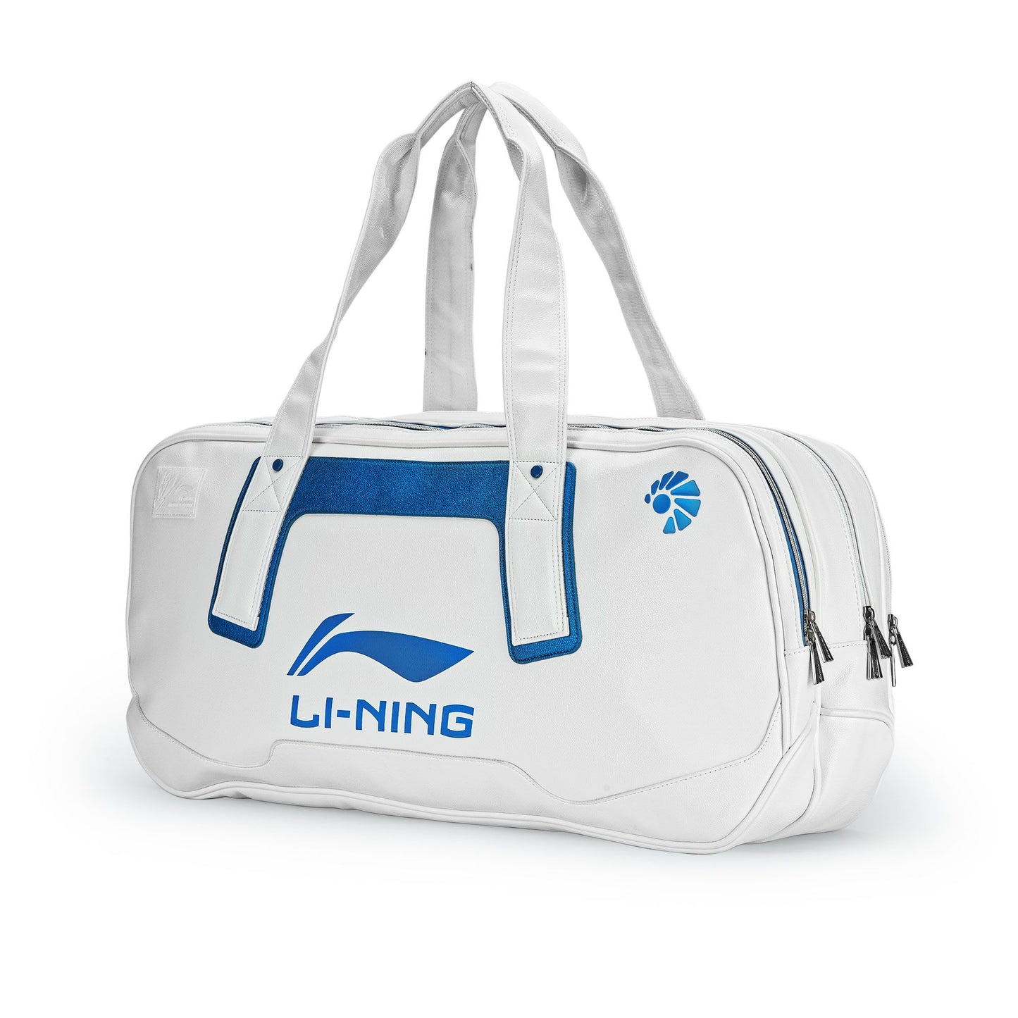 Square Badminton Bag - White/Blue