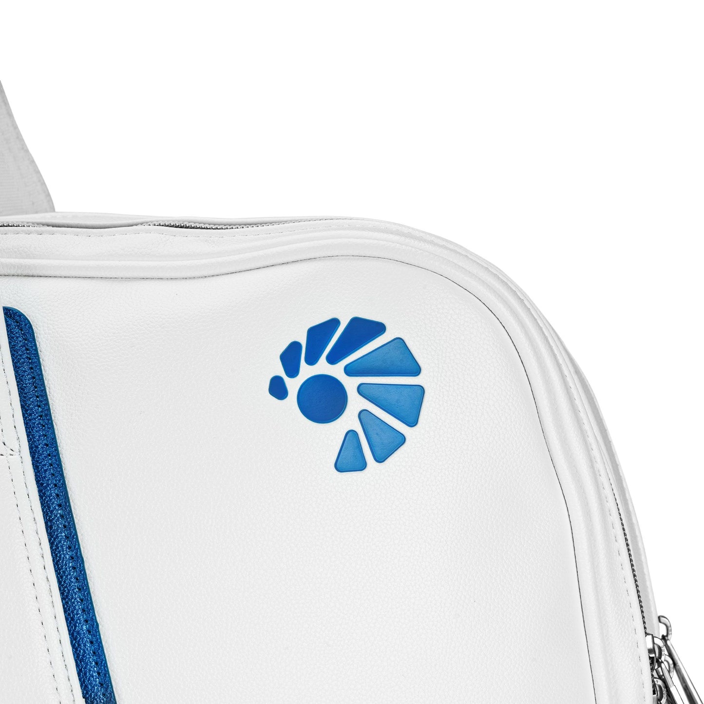 Square Badminton Bag - White/Blue