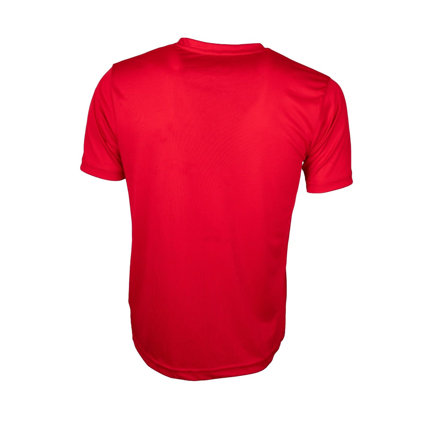Solid Active T-shirt-Red-XS