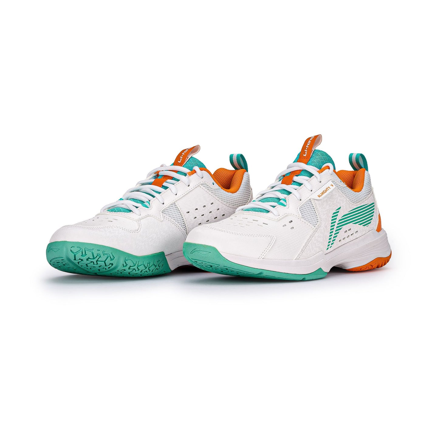 Almighty V Senior (White/Greenish Turquoise)