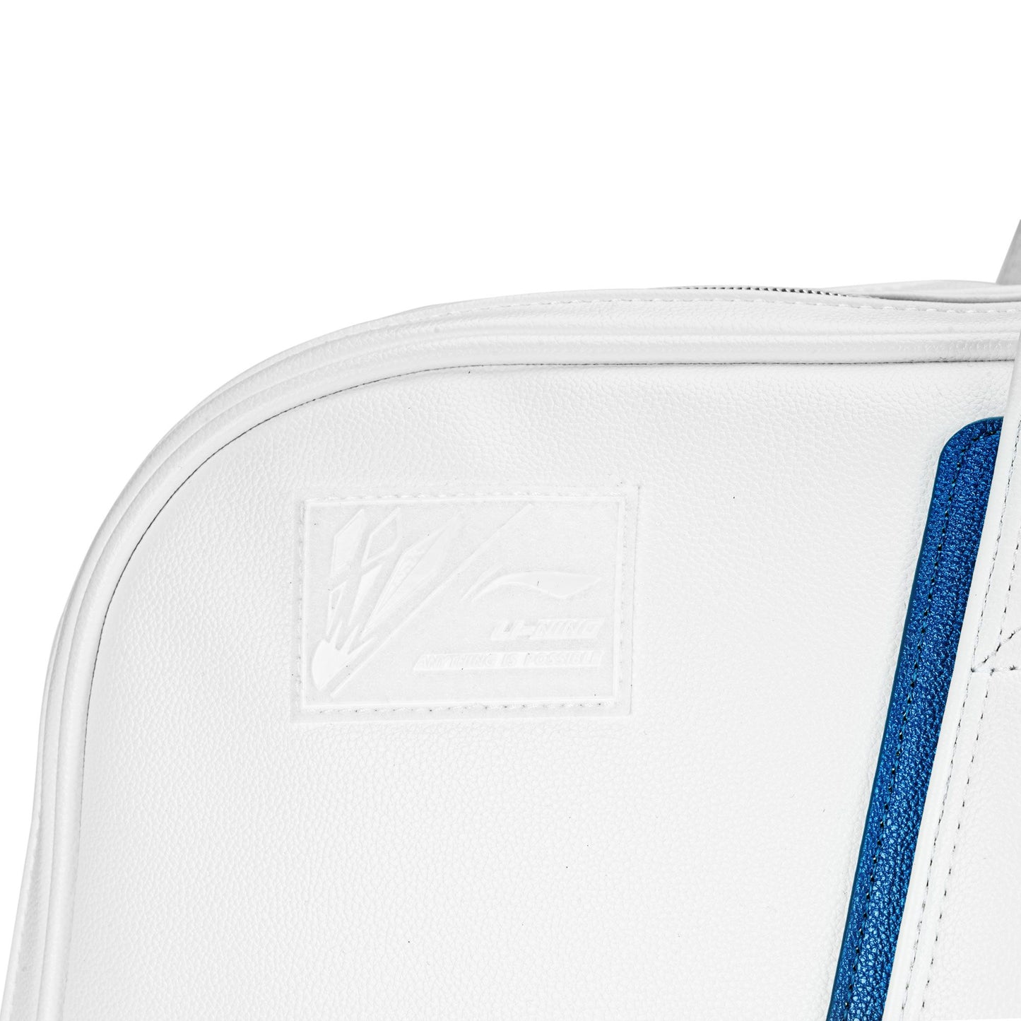 Square Badminton Bag - White/Blue