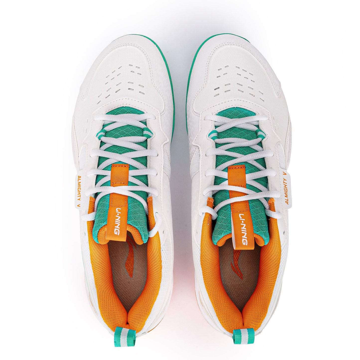 Almighty V Senior (White/Greenish Turquoise)