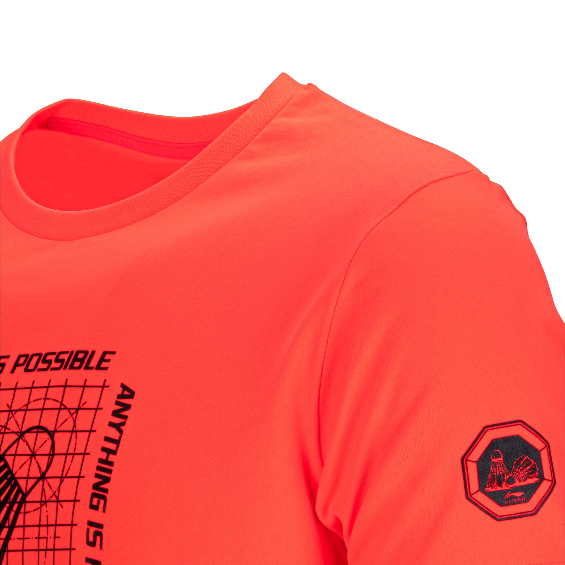 Shuttler T-Shirt ( Neon Orange)