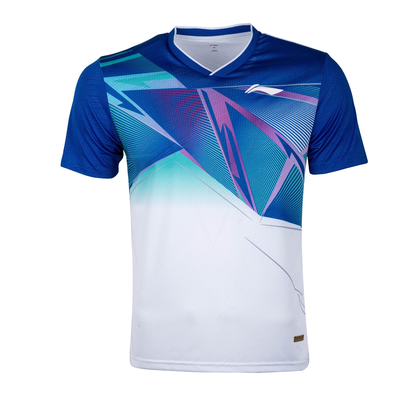 Triangulations T-shirt - Navy/White