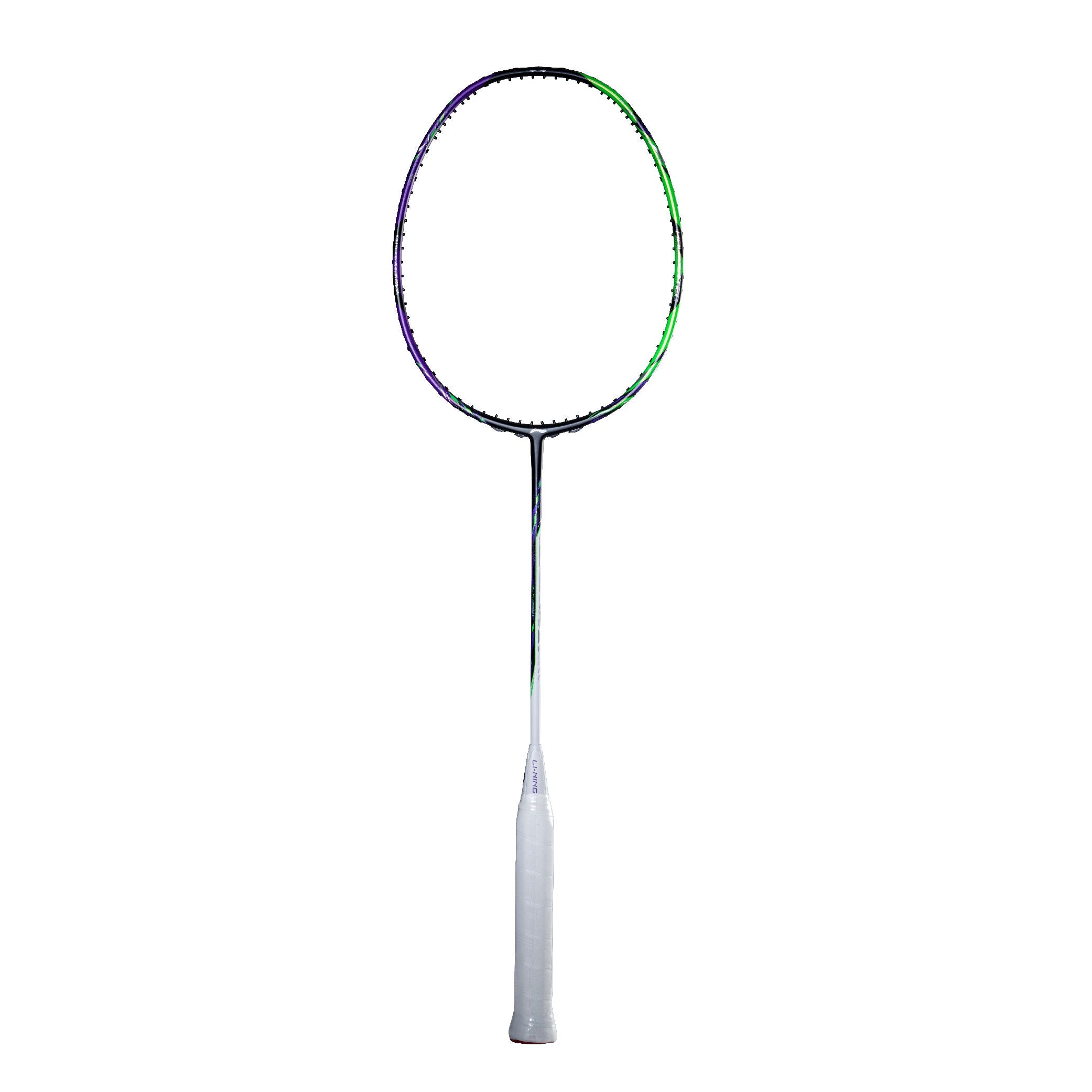 美品!!【LI-NING】ハルバーテック 9000 HEC 4u LI-NING Halbertec 9000 Badminton Racquet (Green/Purple