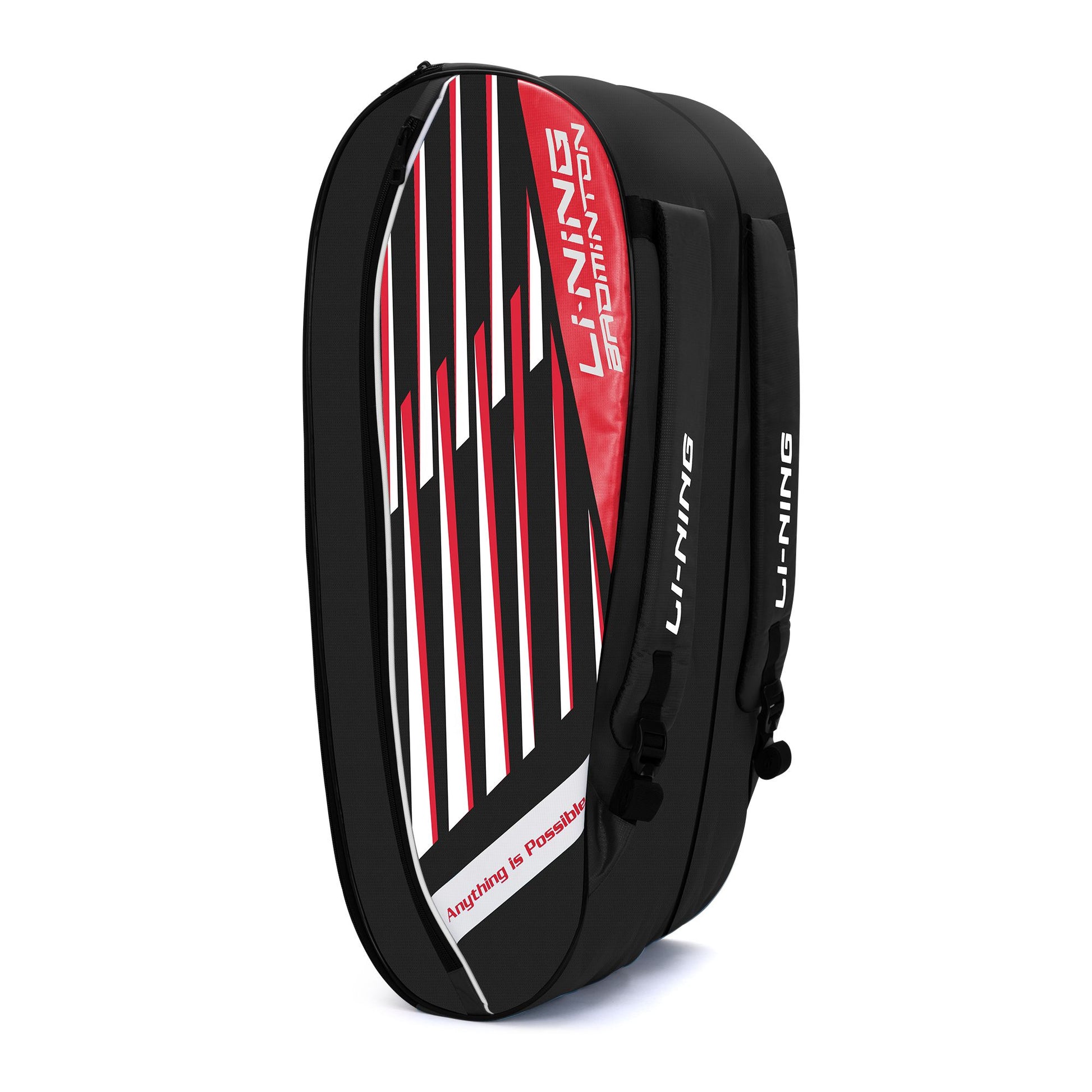 Flash Badminton Kit Bag-Black/Red