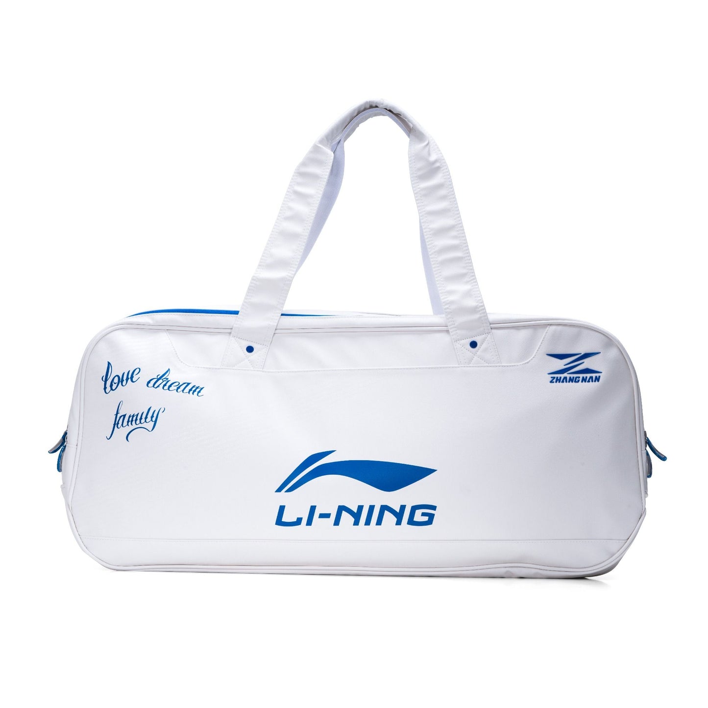 Crown Badminton Kit Bag-White/Blue