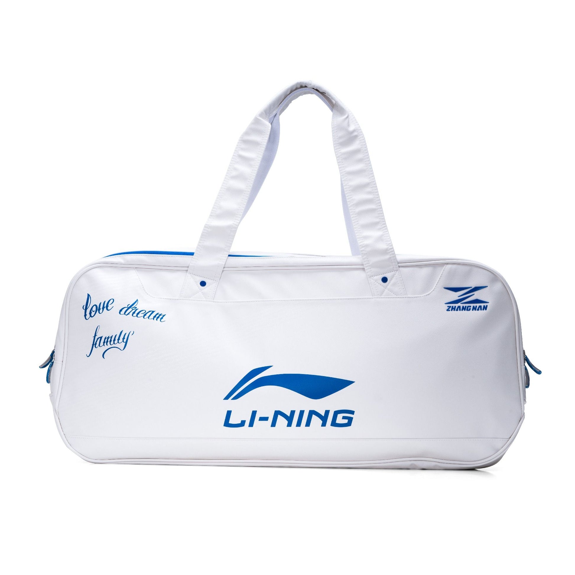 Crown Badminton Kit Bag-White/Blue