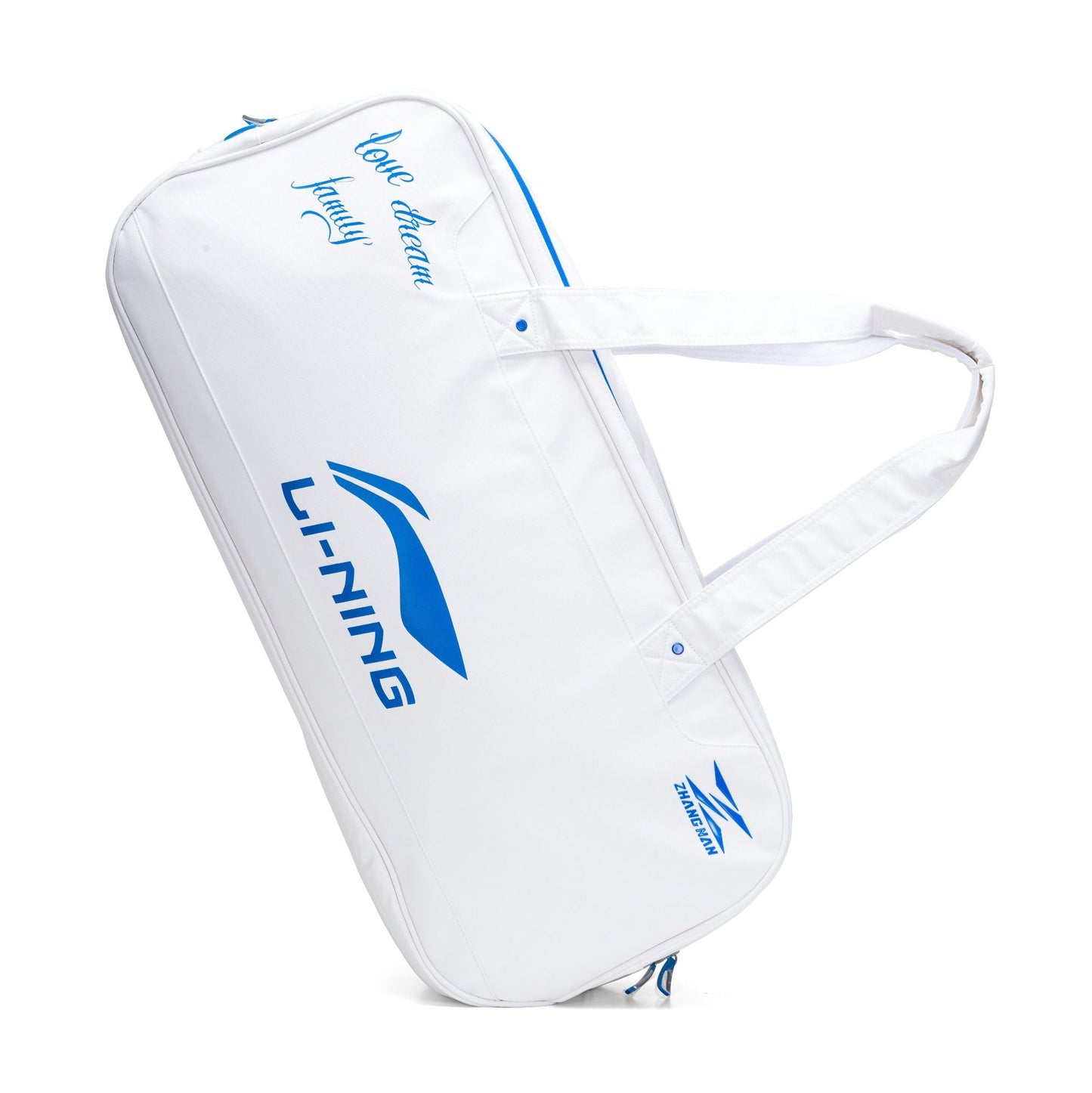 Crown Badminton Kit Bag-White/Blue