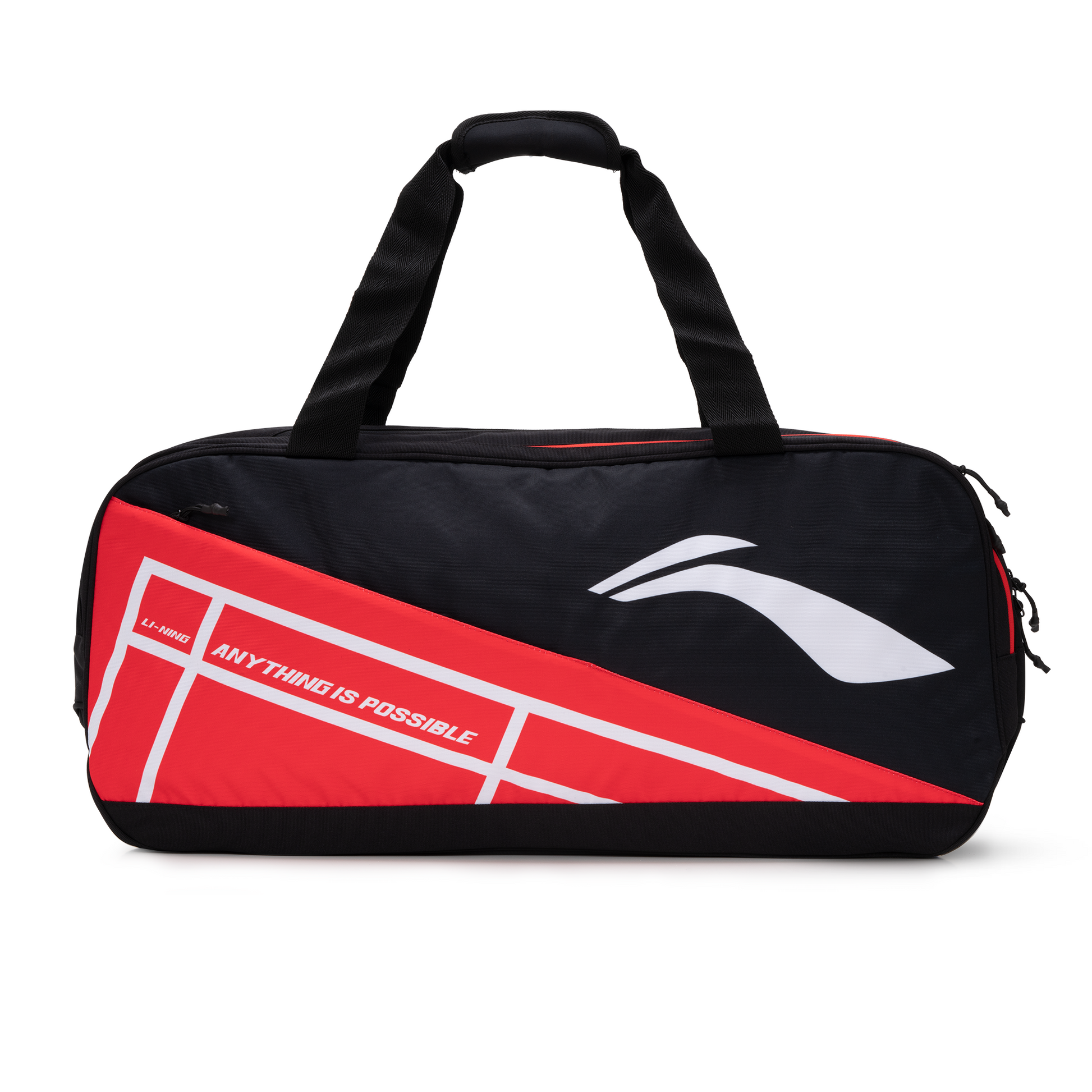 Court Plus Badminton Kit Bag-Black/Red
