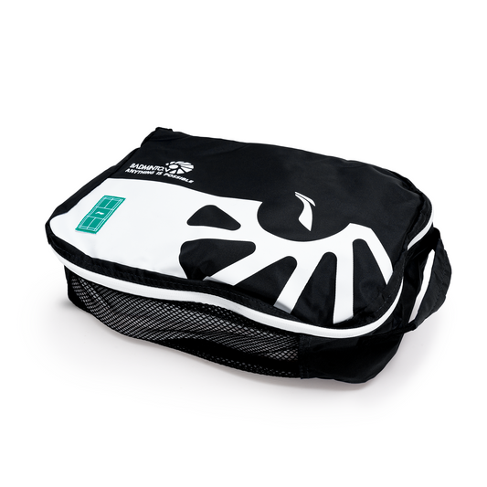 Beamer Shoe Bag-Black/White