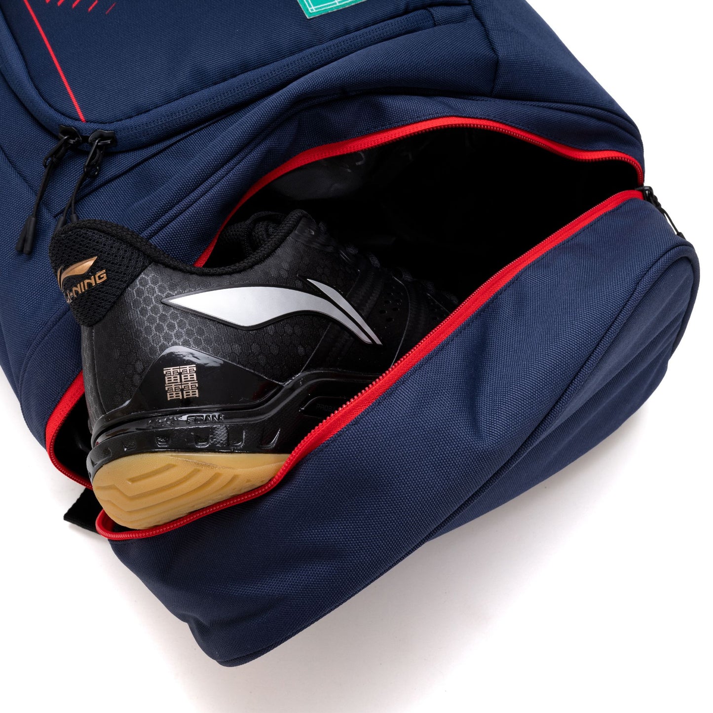 Vector Badminton Backpack-Dark Blue, Red