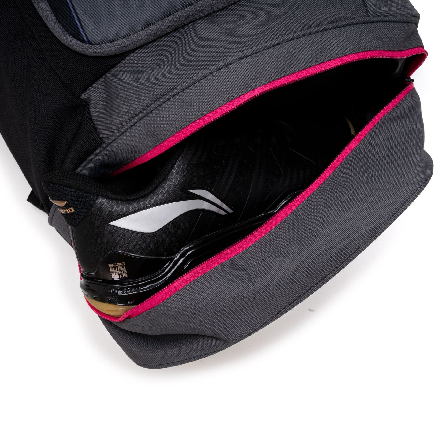 Vector Badminton Backpack-Grey, Black Pink