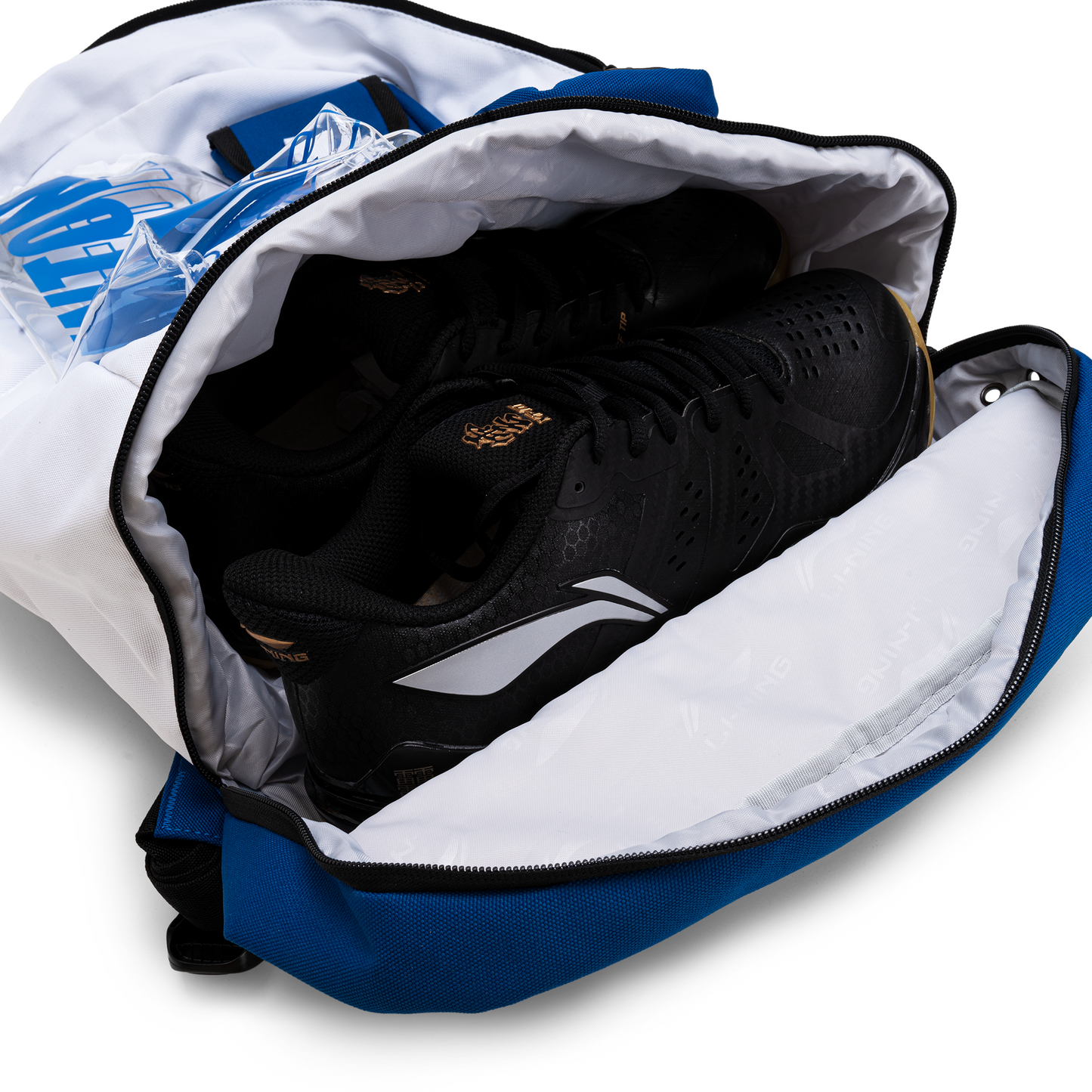 Rush Badminton Backpack-White/Blue